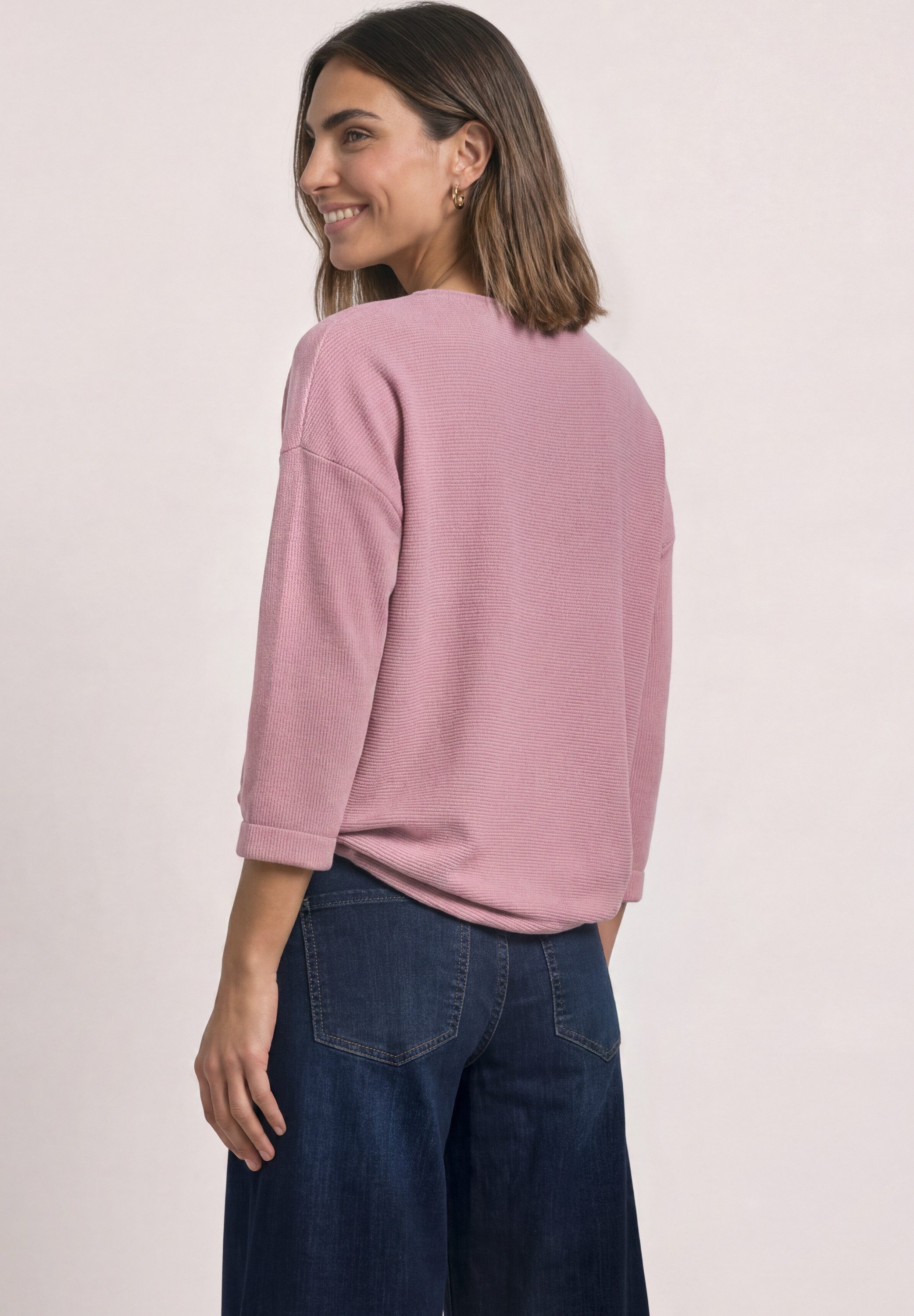 STREET ONE Cardigan in Cord-Optik