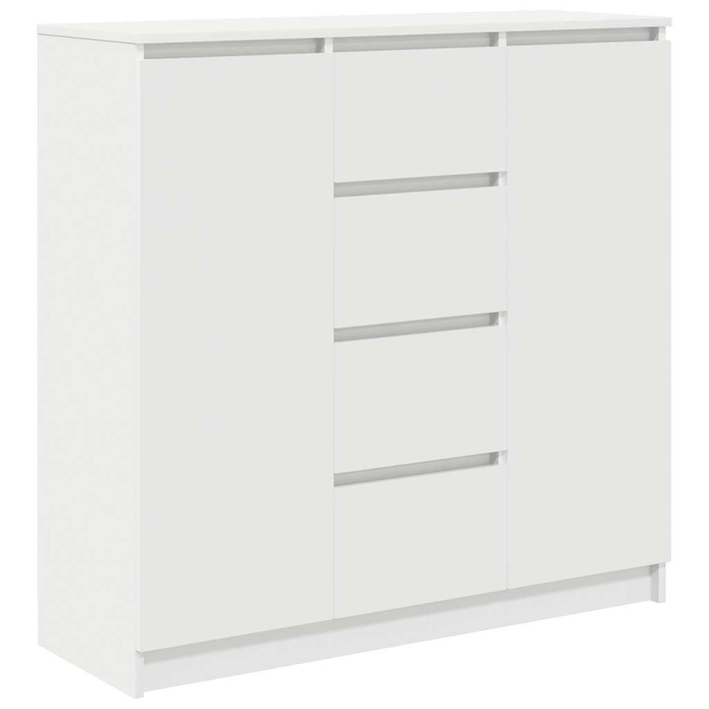 vidaXL Sideboard Sideboard mit Schubladen Weiß günstig online kaufen