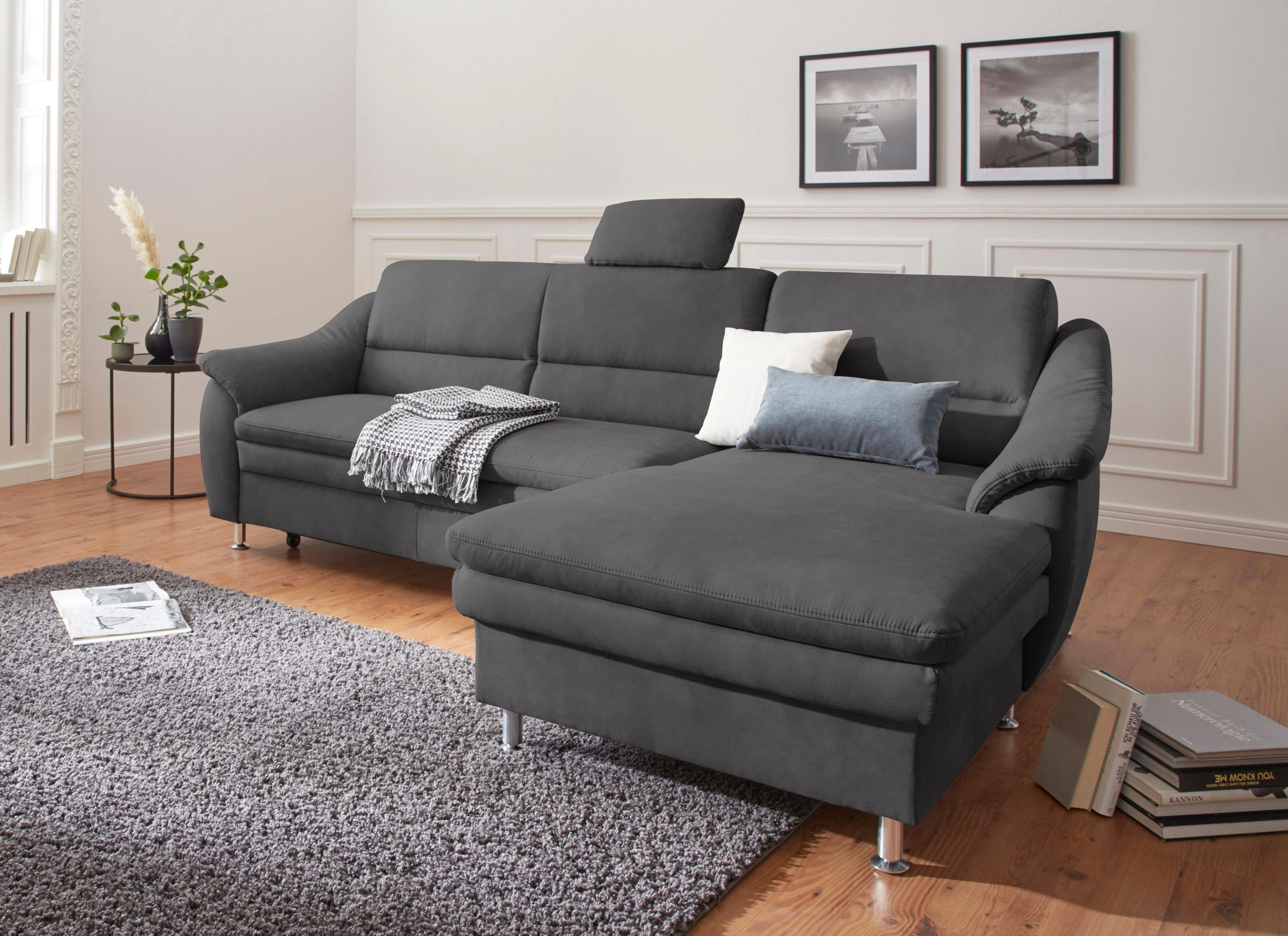 sit&more Ecksofa Cardoso L-Form, mit Federkern, günstig online kaufen