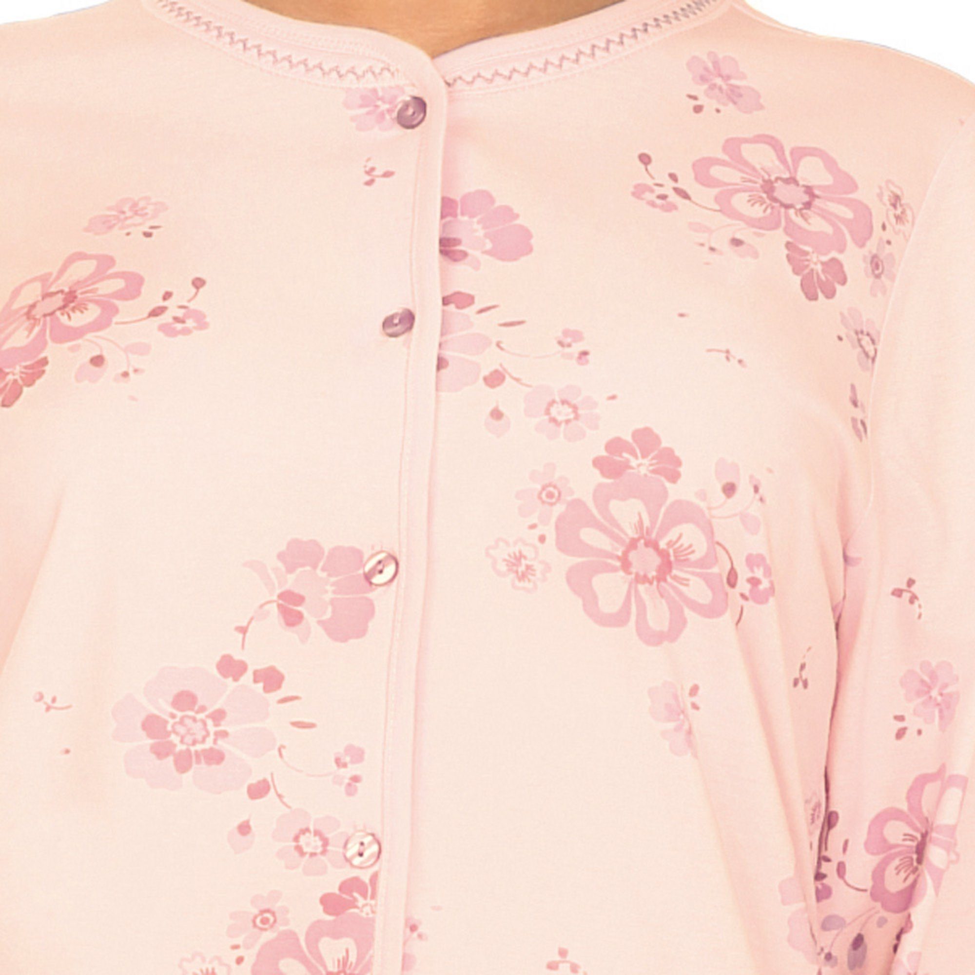 comtessa Pyjama Damen-Schlafanzug Single-Jersey Blumen