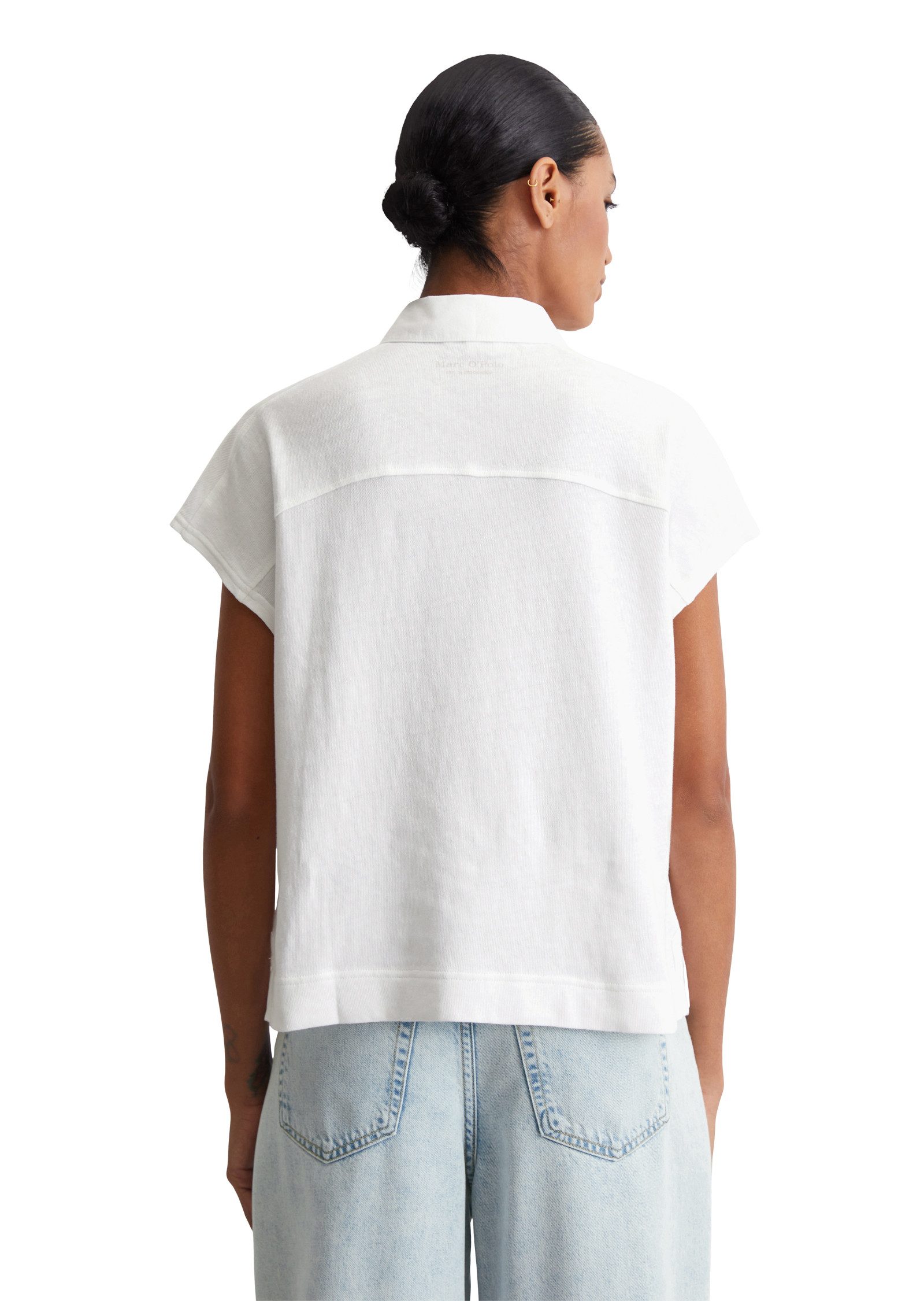 Marc O'Polo Poloshirt oversized, aus leichtem günstig online kaufen