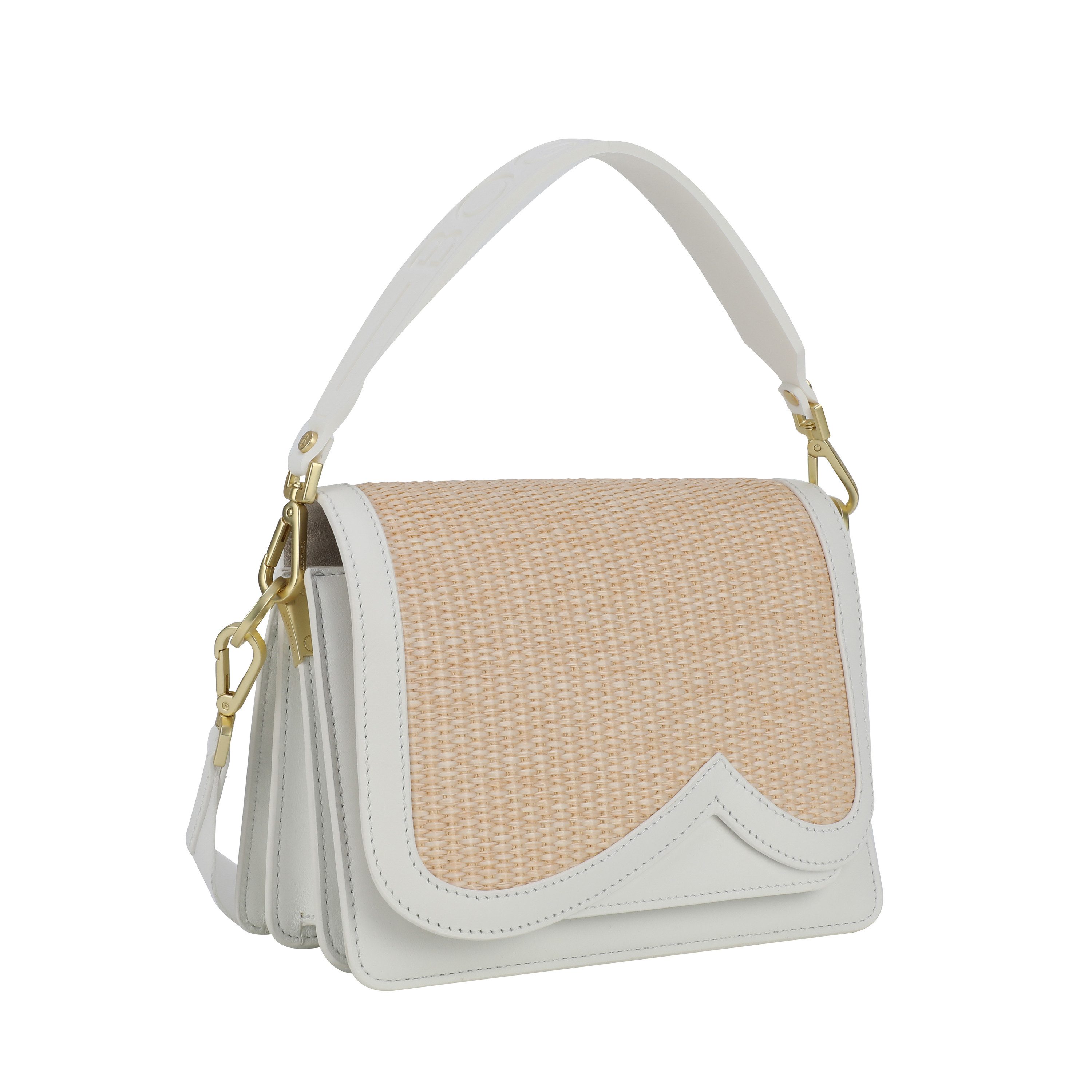 BOGNER Schultertasche Bogner - Damen Schultertasche Bex Rafia Eartha