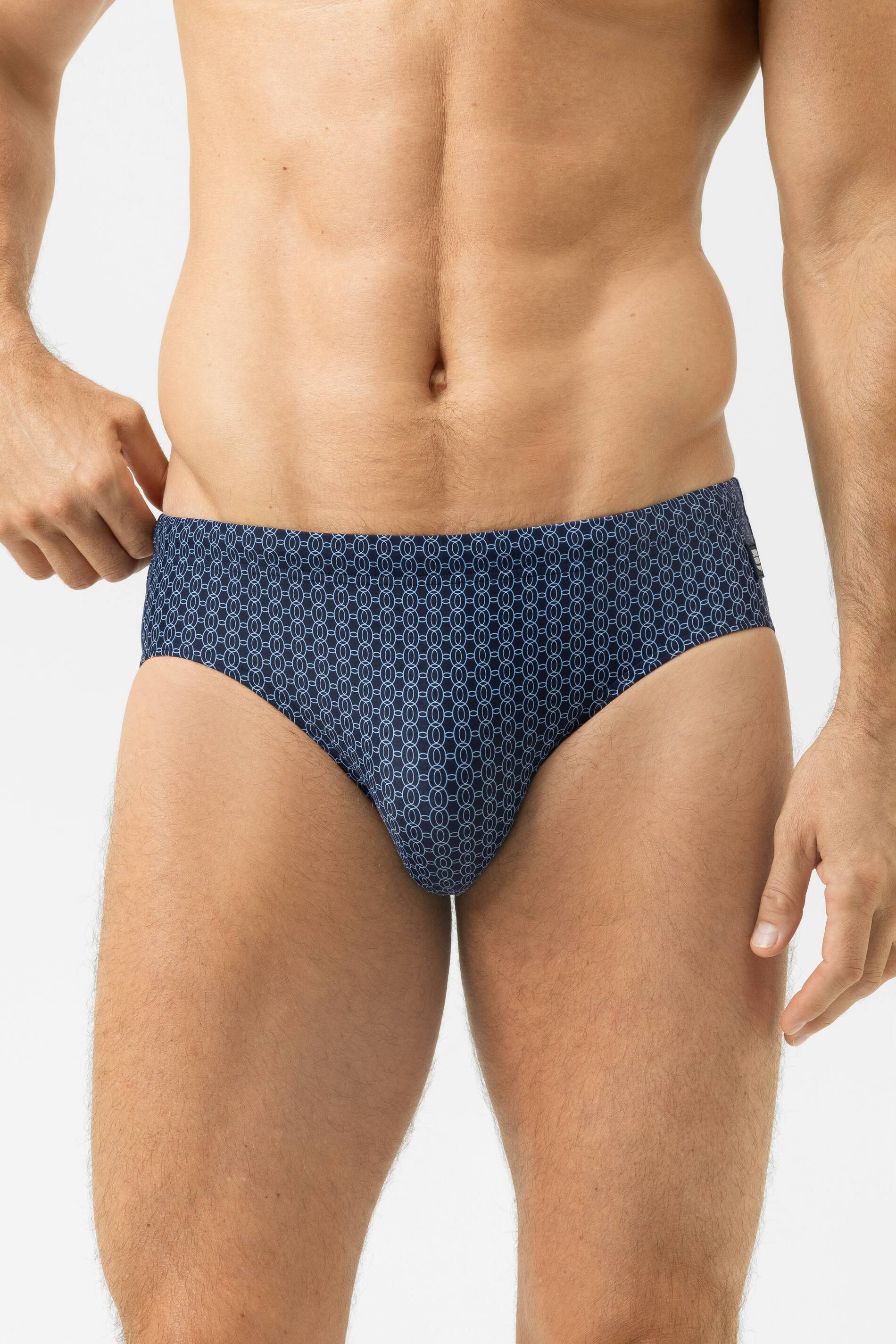 Mey Badeslip Herren Serie Tidal Rings Minimal-Print (1-St) Badepants, Gemustert, Chlorecht, Meerwasser-resistent