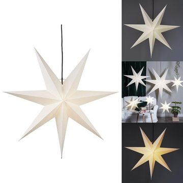 STAR TRADING LED Dekolicht Frozen, Star Trading Weihnachtsstern Frozen von Star Trading, 3D Papierstern W