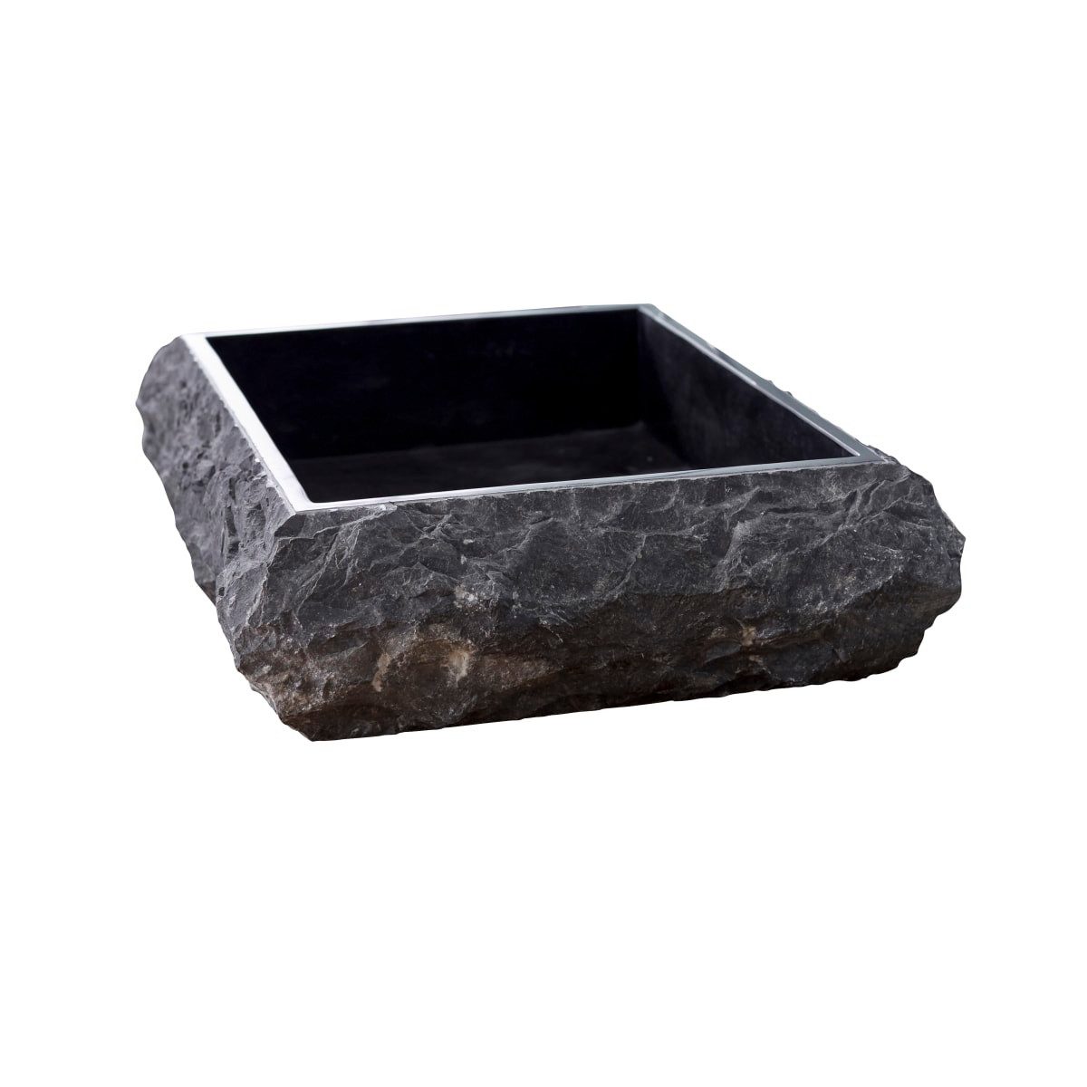 Tikamoon Waschbecken Waschbecken aus Marmor Scrula Slim black günstig online kaufen