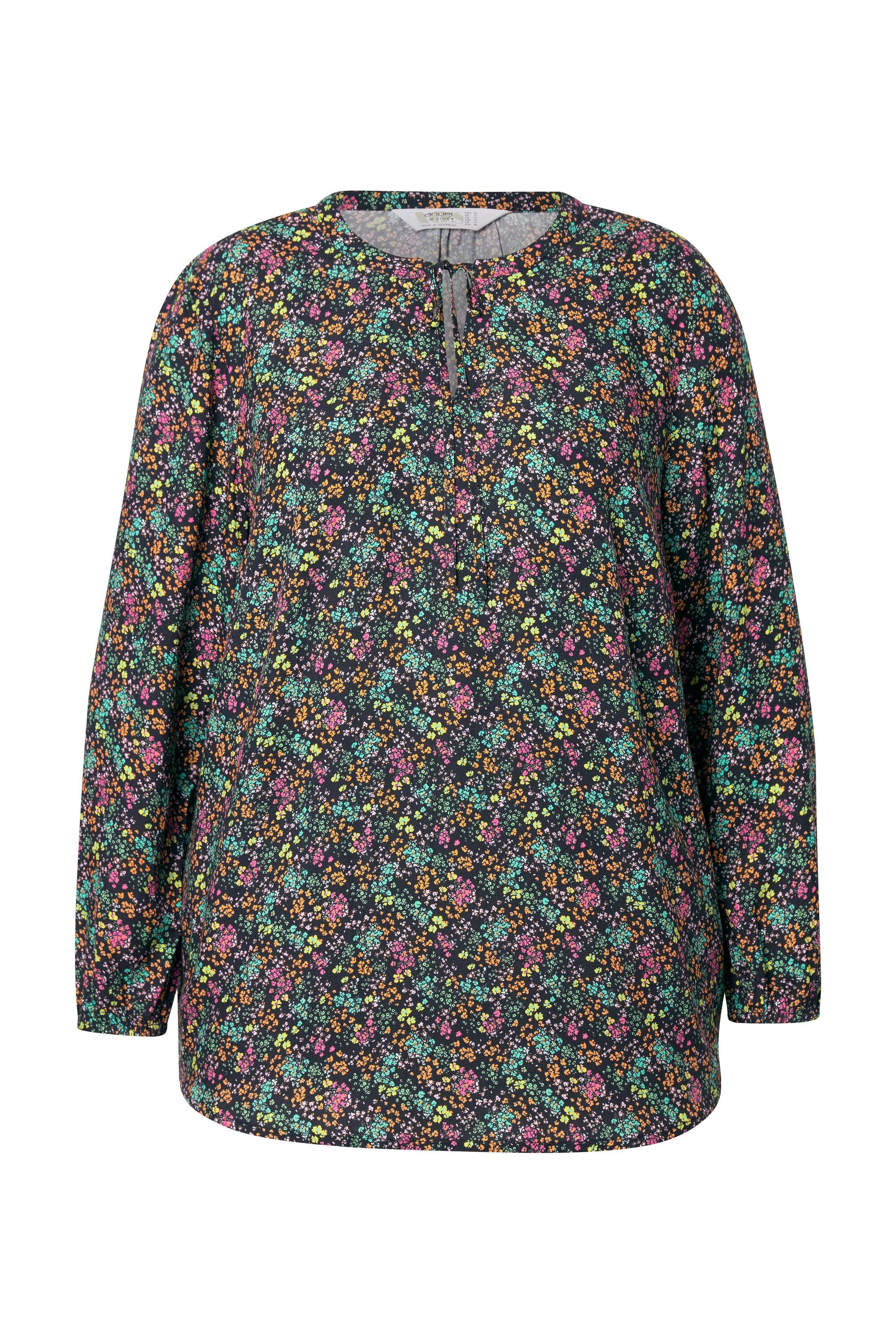 Angel of Style Tunika Bluse Blümchendruck Langarm günstig online kaufen