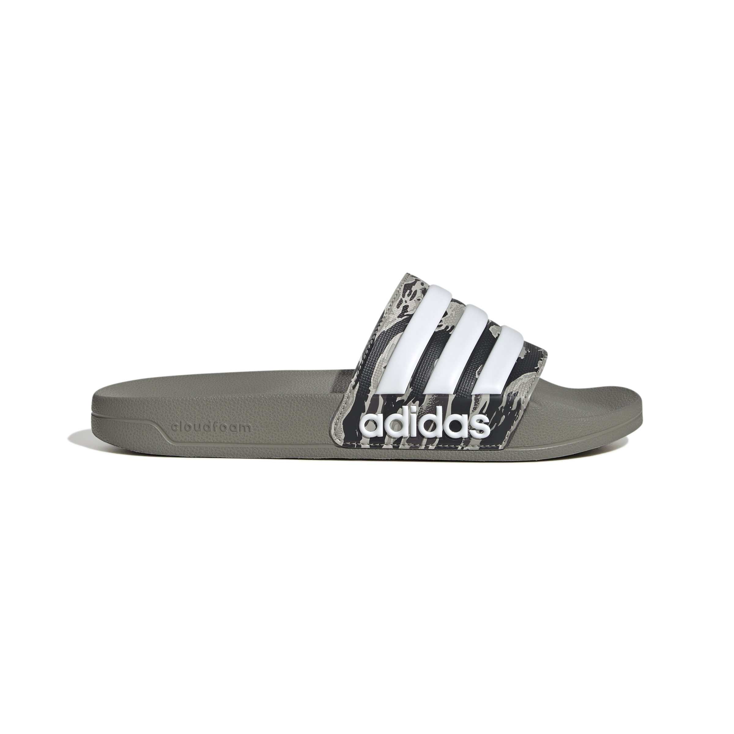 adidas Performance ADILETTE SHOWER SILPEB/SILPEB/FTWWHT Badeschuh günstig online kaufen
