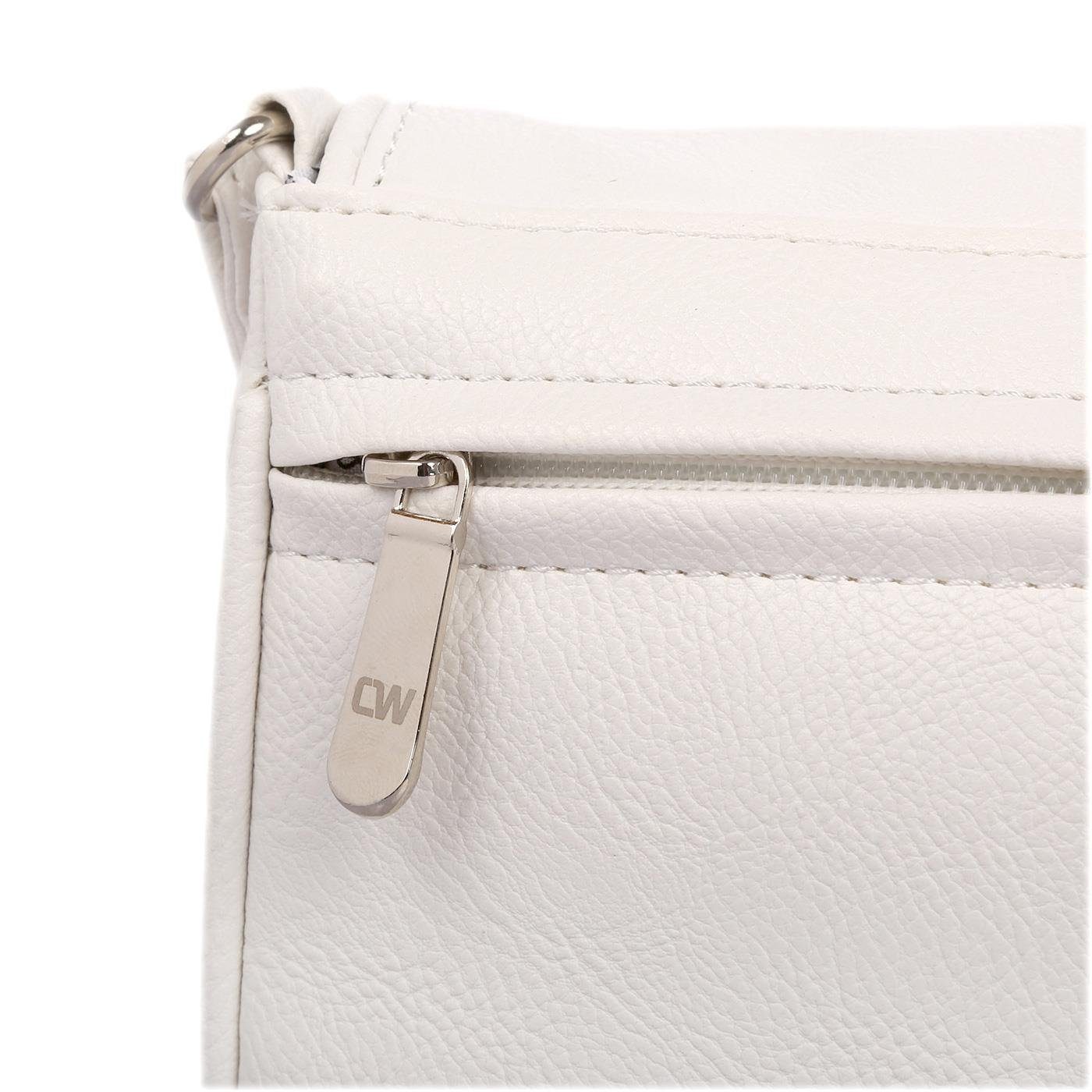 Christian Wippermann Henkeltasche Christian Wippermann Kleine Damen Handtasche (1 tlg), Umhängetasche Party Ball Disco