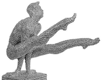 Aubaho Dekofigur Figur Turner Akrobatik Sport Skulptur Turnen Statue Antik-Stil - 42cm