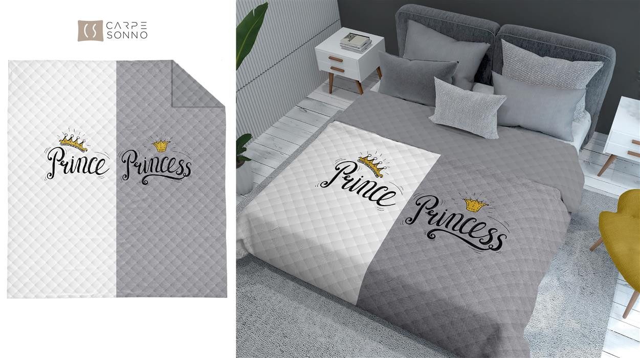 Carpe Sonno Tagesdecke Große Tagesdecke für Bett Bettüberwurf Tagesbettdecke Überwurf, Tagesdecke 170 x 210 kuschelig Überwurfdecke