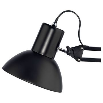 unilux Tischleuchte Schreibtischleuchte Success E27 aus Stahl in Schwarz 400mm, keine Angabe, Leuchtmittel enthalten: Nein, warmweiss, Tischleuchte, Nachttischlampe, Tischlampe