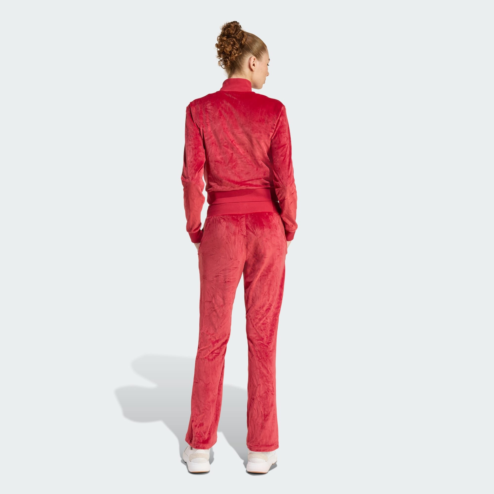 adidas Sportswear Hausanzug GLAM VELVET TRAININGSANZUG (1 tlg)