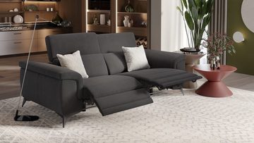 Sofanella 3-Sitzer 3-Sitzer AMARO Stoffsofa Relaxfunktion Designersofa