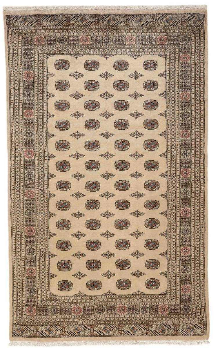 Orientteppich Pakistan Buchara 3ply 198x319 Handgeknüpfter Orientteppich, Nain Trading, rechteckig, Höhe: 8 mm