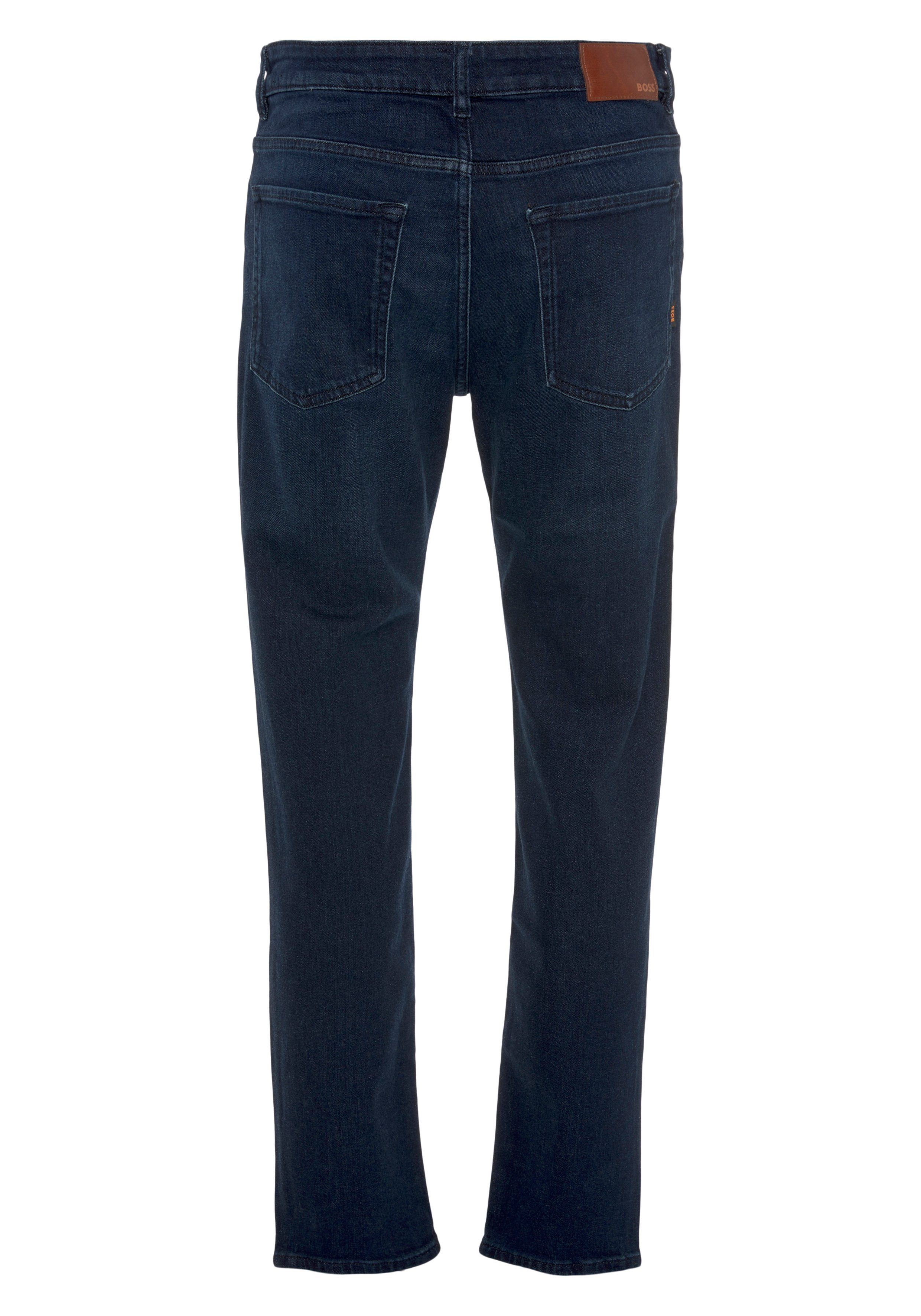 Re.Maine BOSS 5-Pocket-Form Dark_Blue Regular-fit-Jeans ORANGE BC-C in