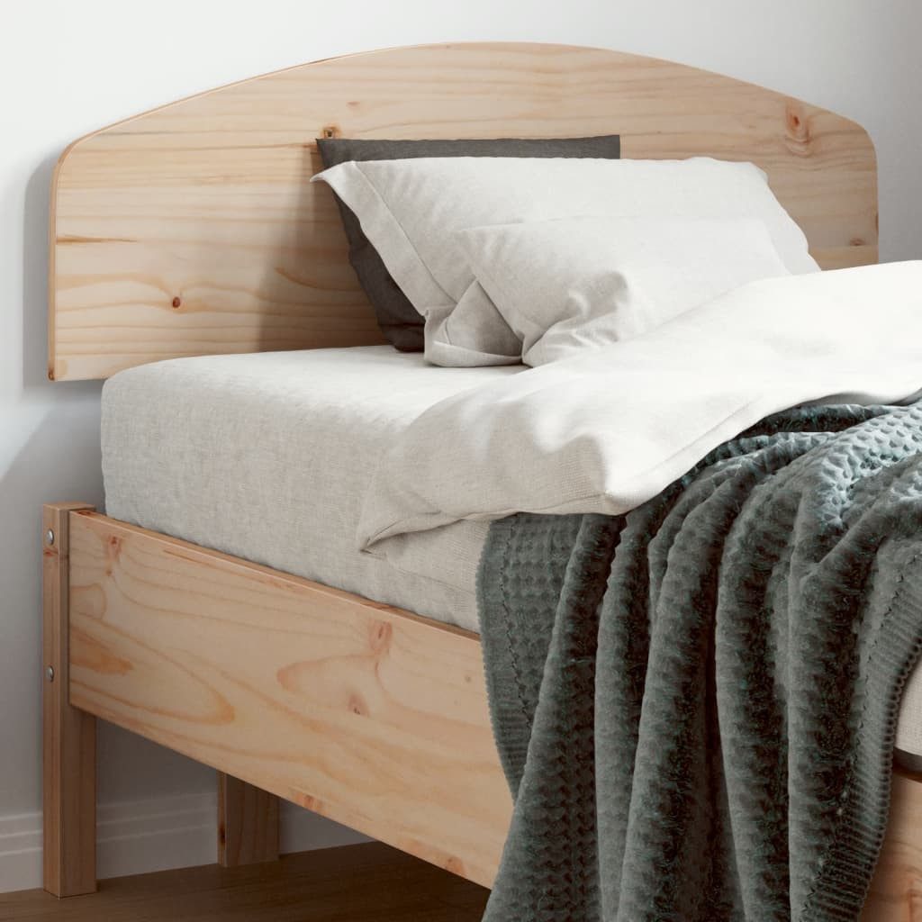 vidaXL Bett Kopfteil 90 cm Massivholz Kiefer (1-tlg)