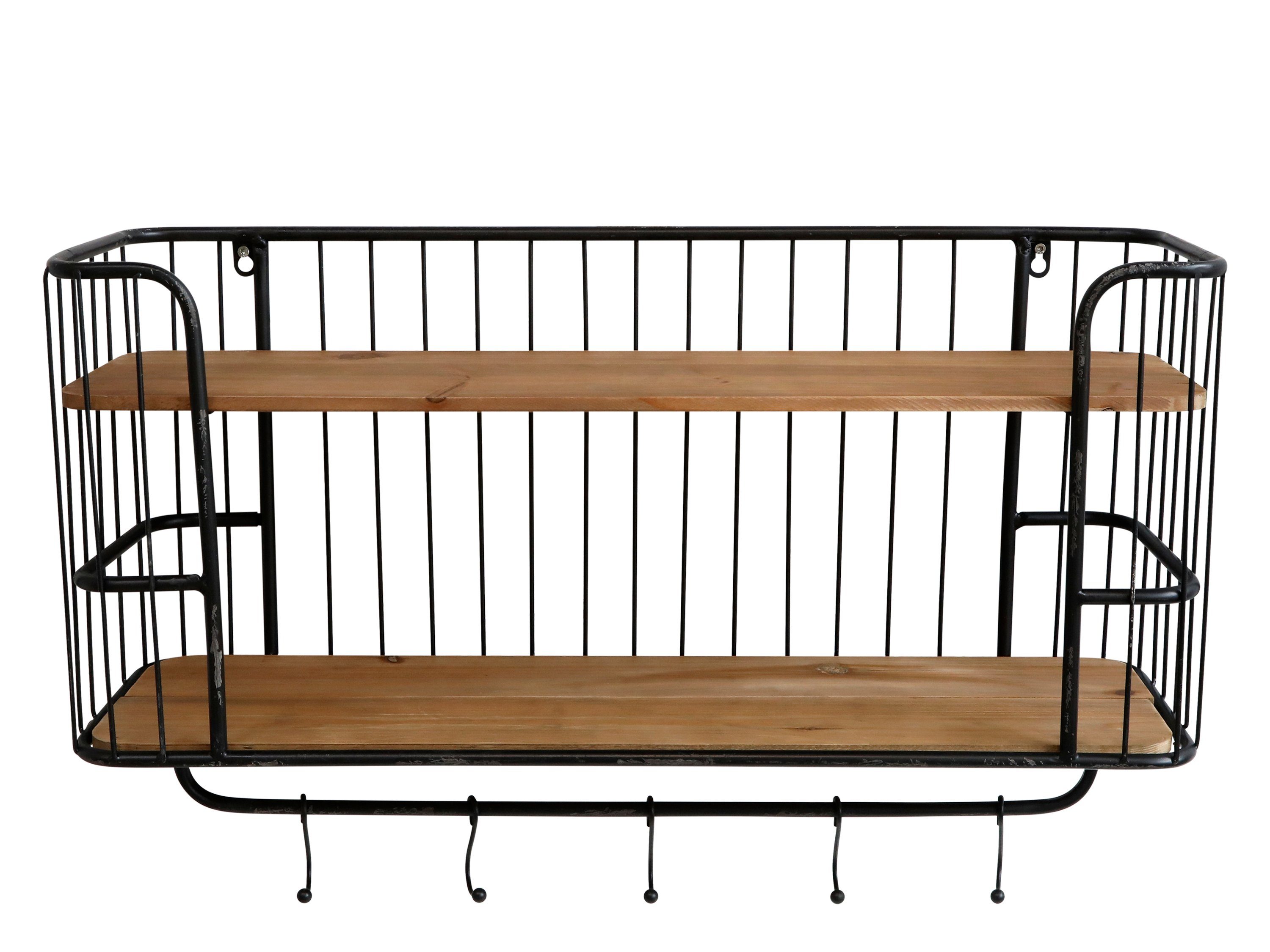 Chic Antique Wandregal Wandregal mit 5 günstig online kaufen