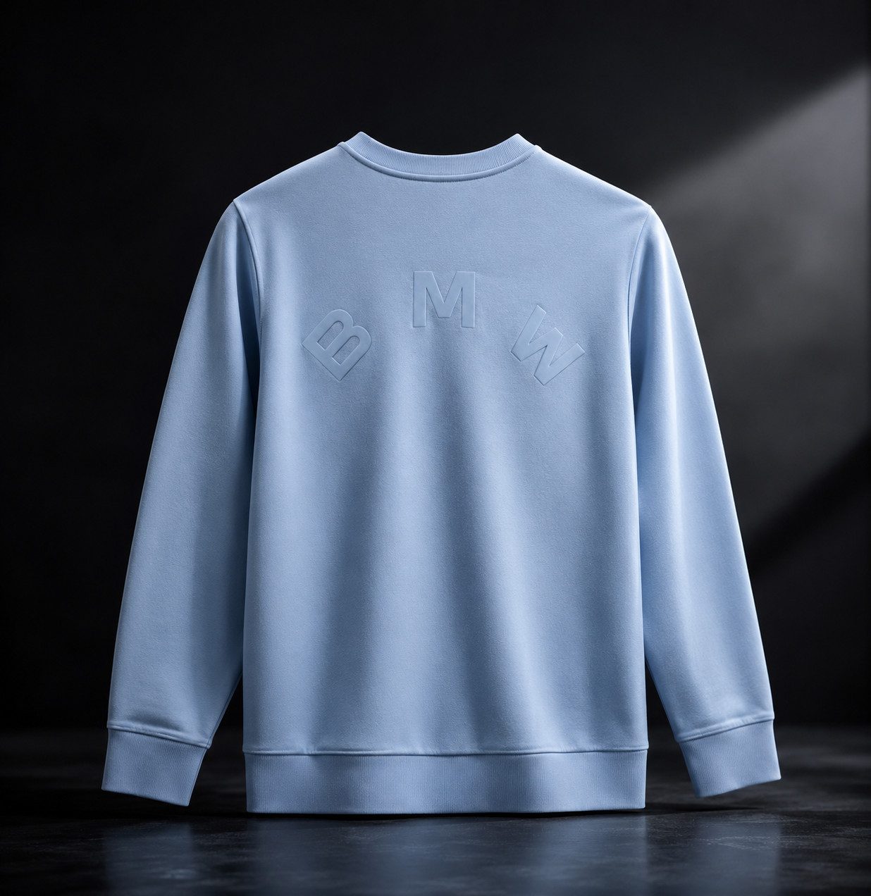 BMW Rundhalspullover BMW Pullover ARC Unisex hellblau