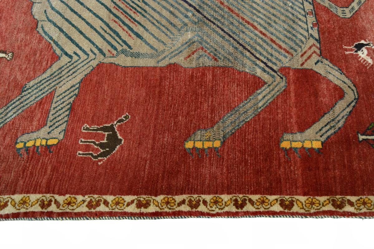 Handgeknüpfter Gabbeh Perser Orientteppich rechteckig, Höhe: Yalameh 100x134 Trading, mm Orientteppich, 18 Nain Moderner