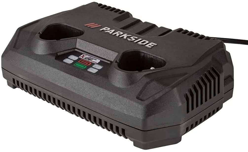 Parkside PARKSIDE Ladegerät PDSLG 12, 150 Watt, zum Laden von 2 Akkus