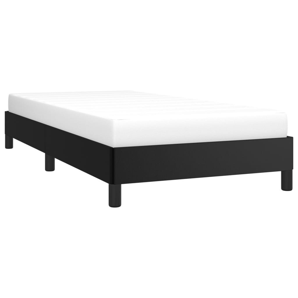 vidaXL Bett Bettgestell Schwarz 90x190 cm günstig online kaufen