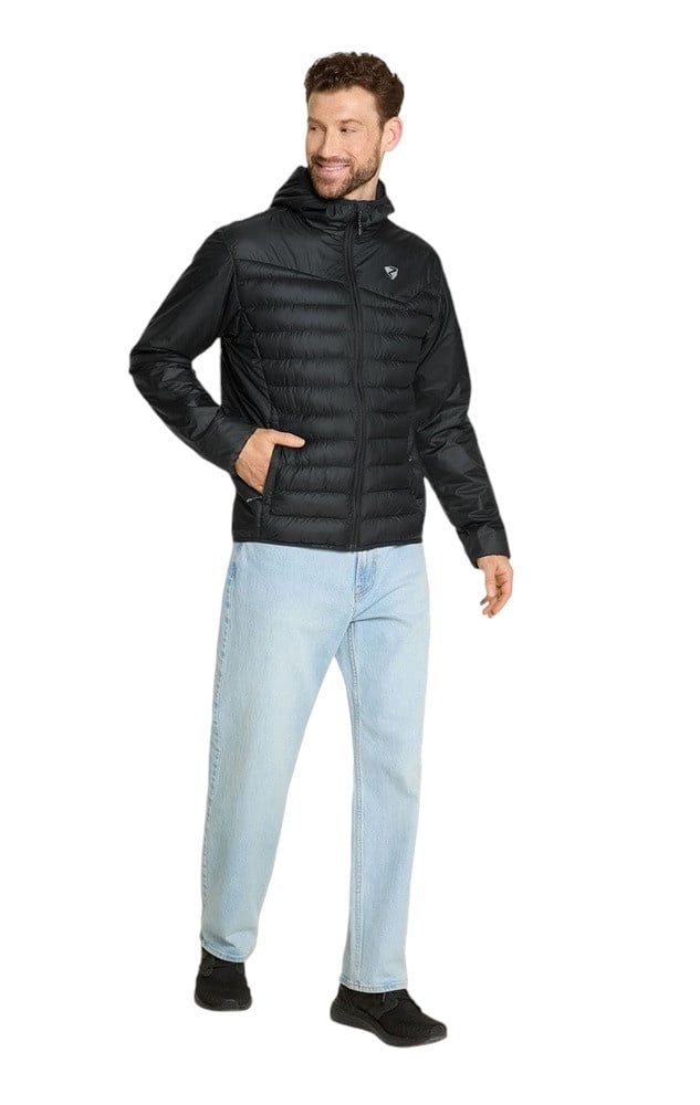 Ziener Winterjacke Nantano (warm, leicht, hohe Funktionalität) schwarz Herren