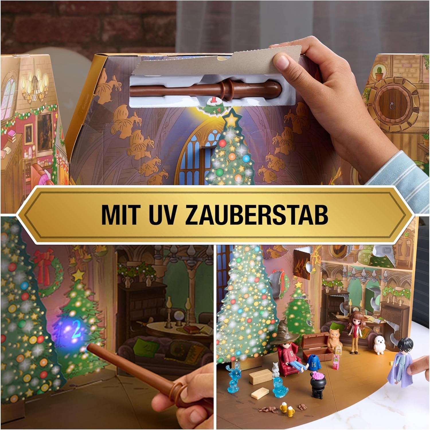 Wizarding World Spiel Wizarding World - Harry Potter - 8 cm Minifiguren Adventkalender