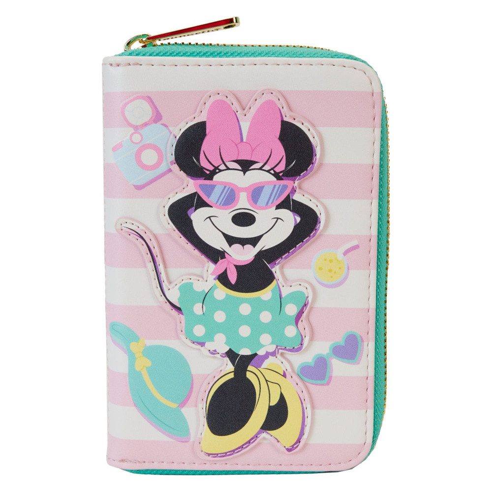 Loungefly Actionfigur Disney by Loungefly Geldbeutel Minnie Mouse Vacation Style