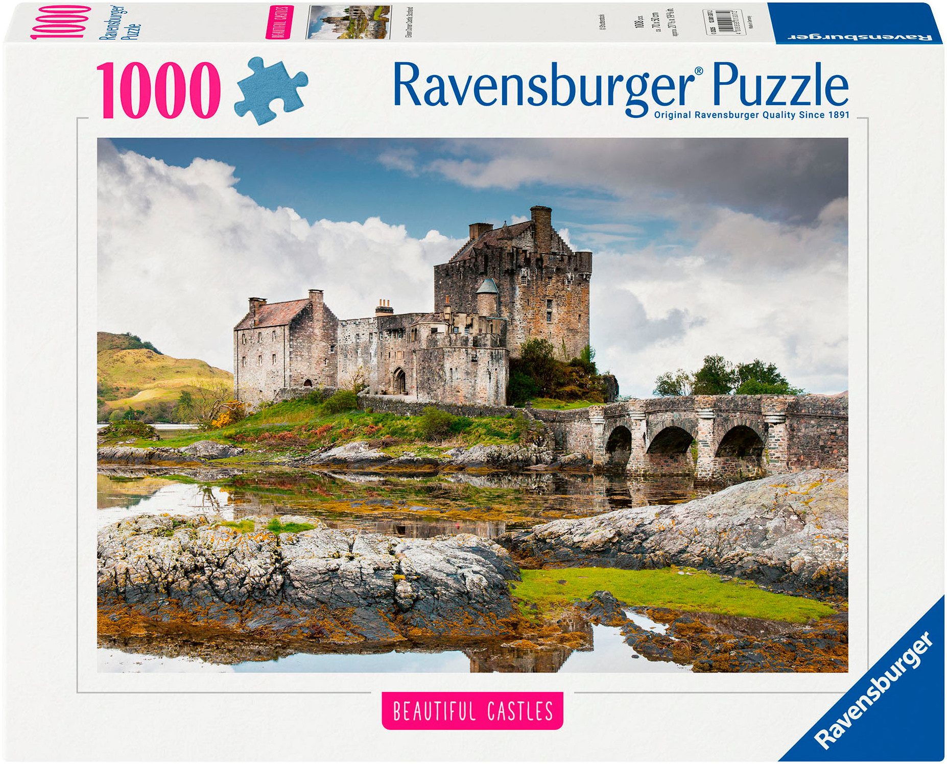 Ravensburger Puzzle Beautiful Castles - Schloss Eilean Donan, Schottland, 1 günstig online kaufen