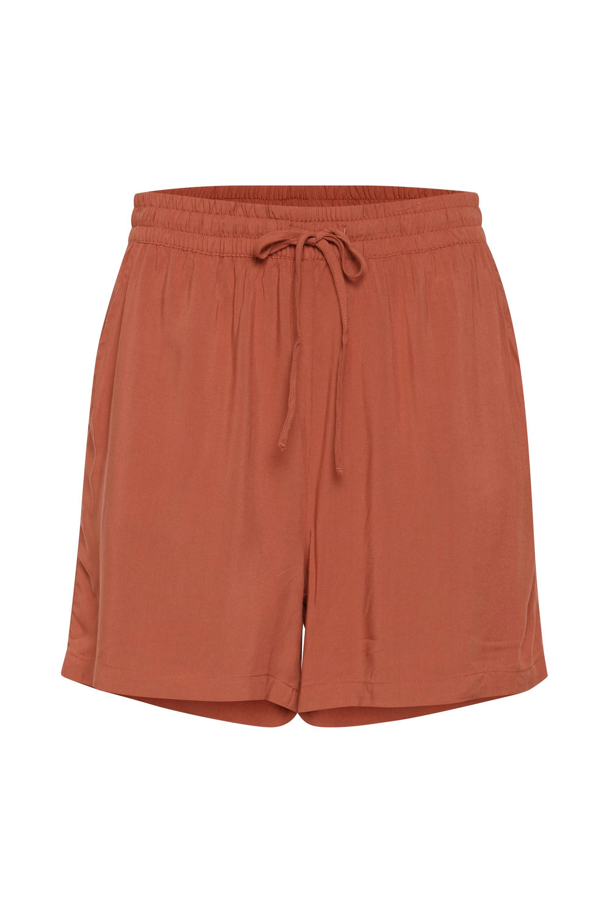 b.young Shorts BYMMJOELLA SHORTS - 20809730 Luftige Shorts mit Muster Etruscan Red (181434)