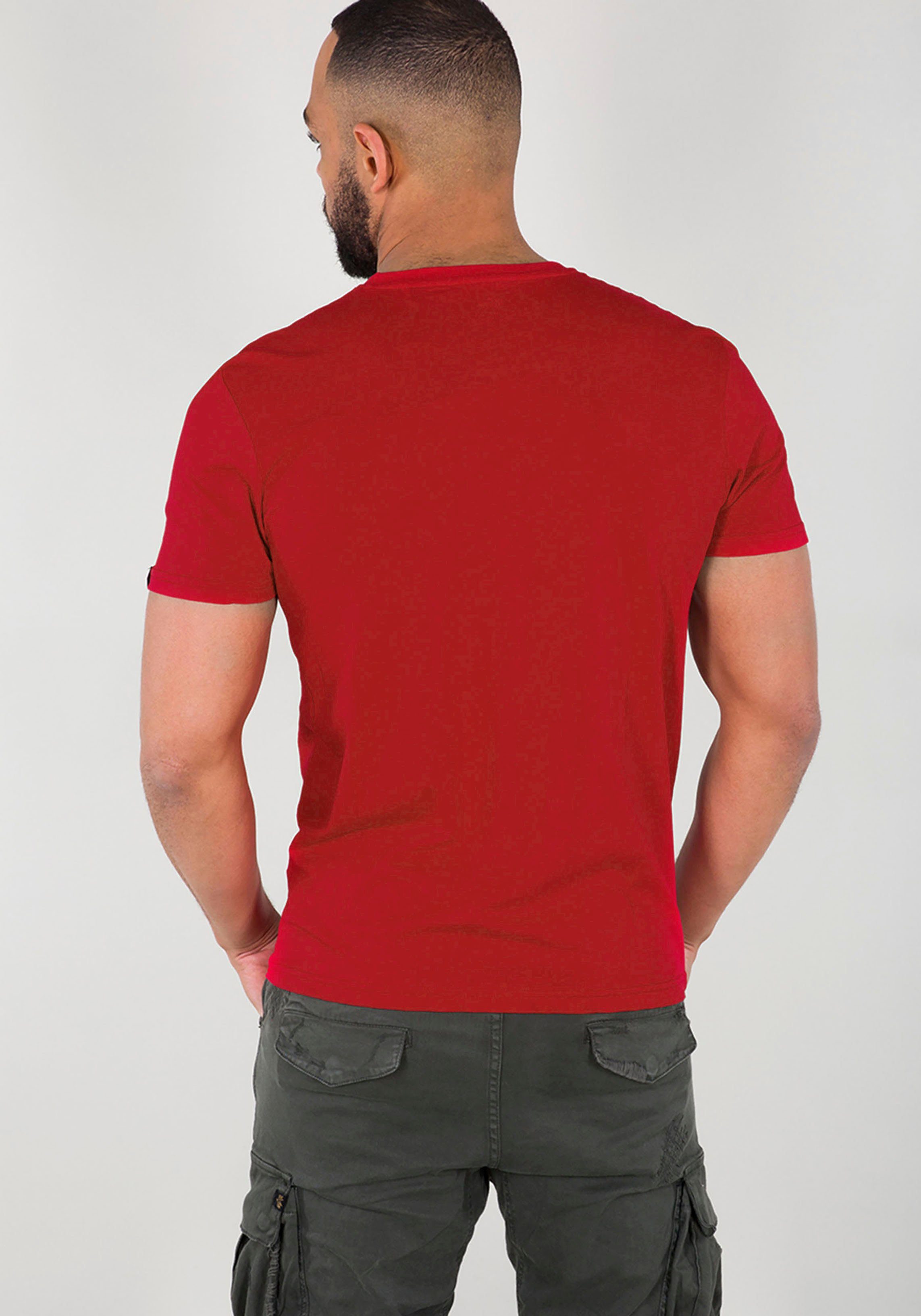 Alpha Industries Rundhalsshirt BASIC T SMALL LOGO Baumwolle, regular fit günstig online kaufen