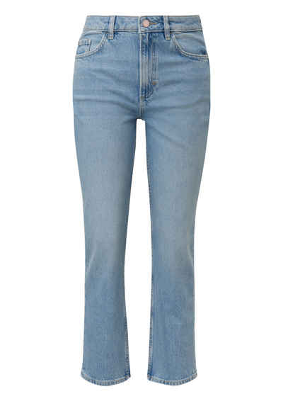 comma casual identity 5-Pocket-Jeans Verwaschene Джинсы mit Straight Leg