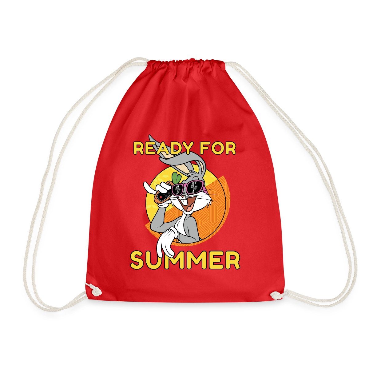 Turnbeutel Looney Tunes Bugs Bunny Ready For Summer Sommer Turnbeutel