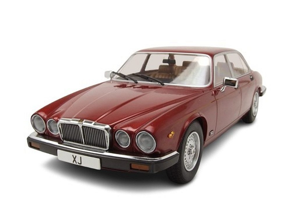 Modellauto Jaguar XJ Series III 1979 dunkelrot