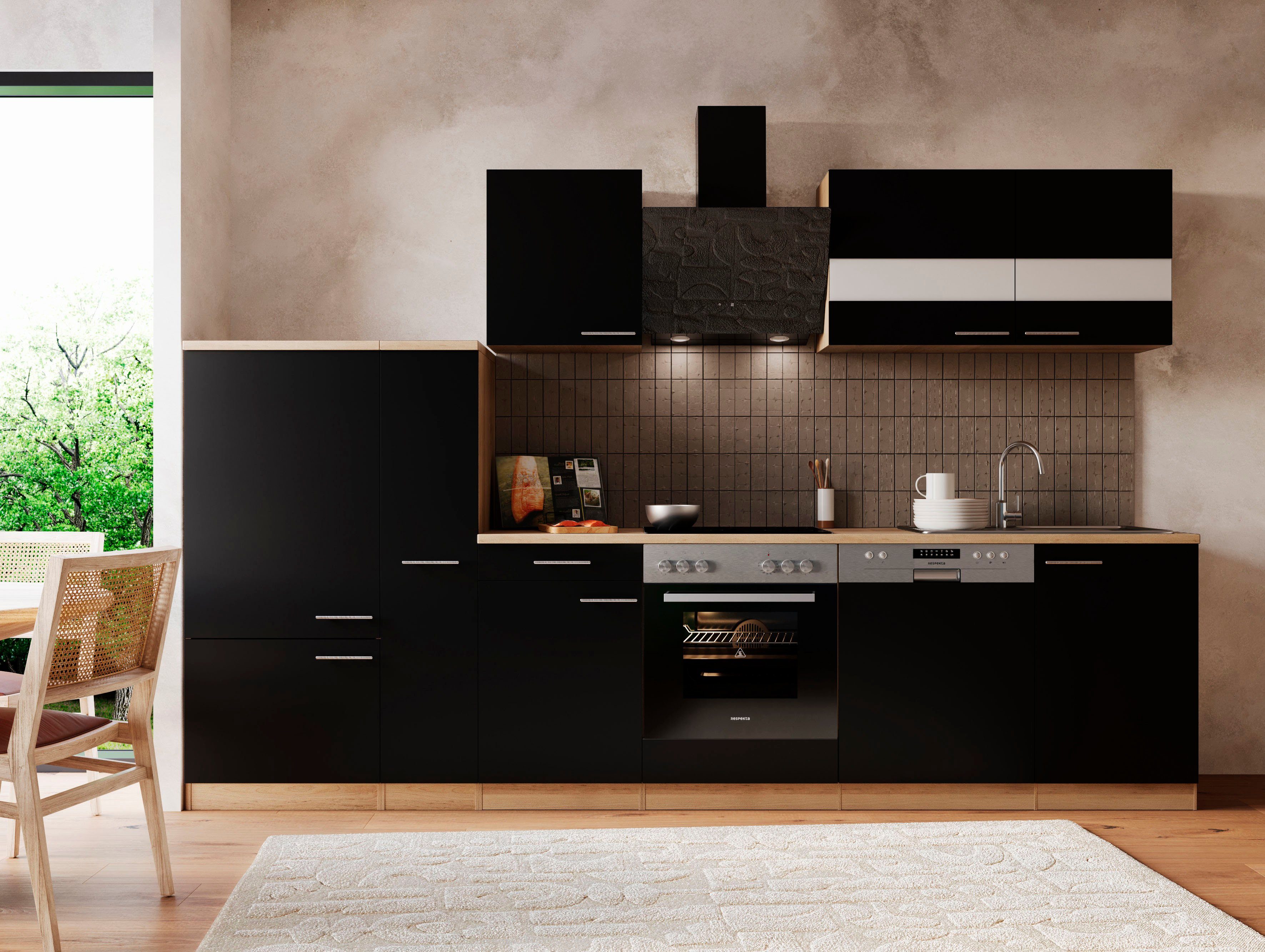 RESPEKTA Küche Merle, Breite 310 cm, günstig online kaufen