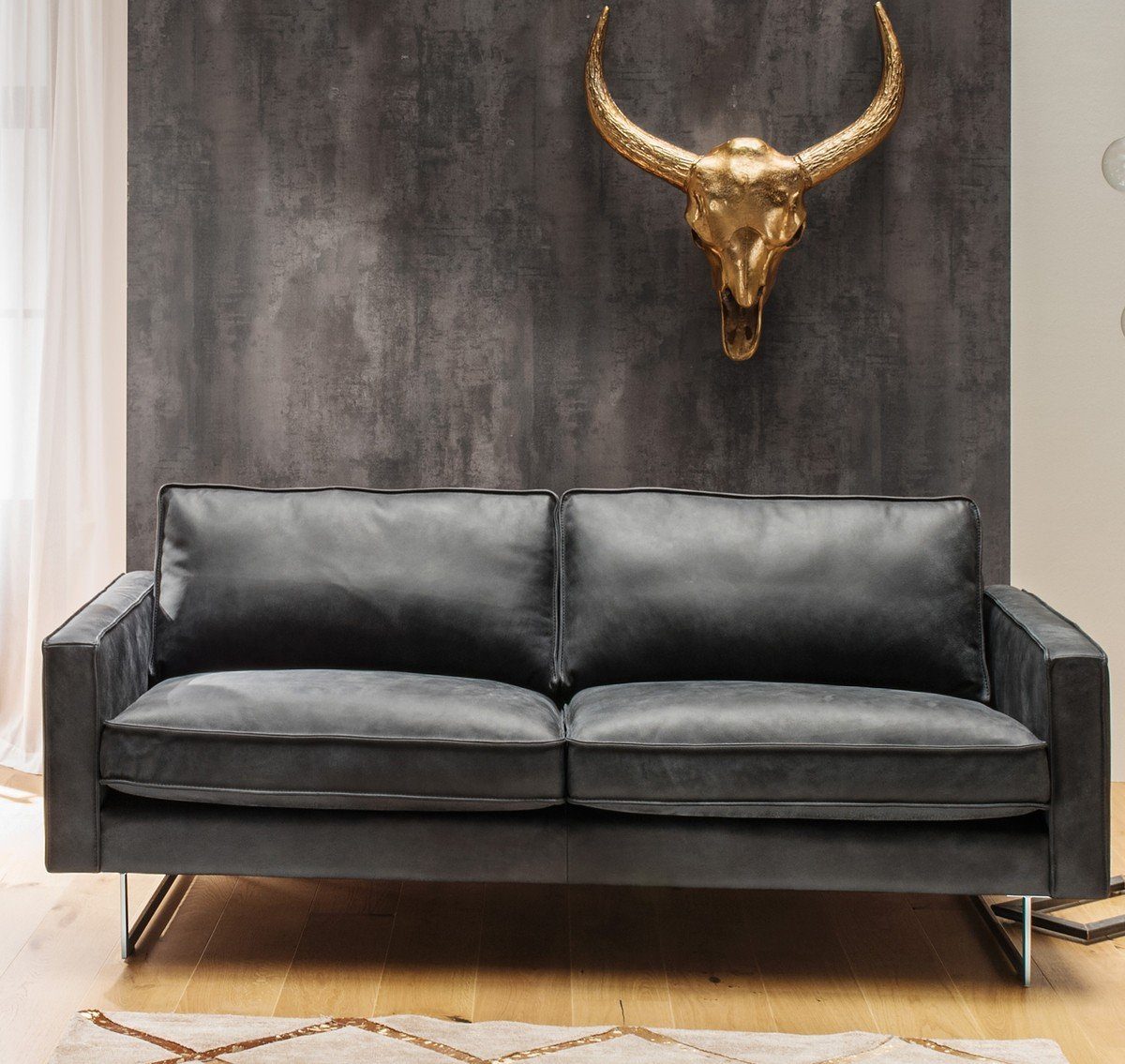 KAWOLA Sofa »ALINE«, Ledersofa 2,5 Sitzer oder 3,5 Sitzer online kaufen |  OTTO