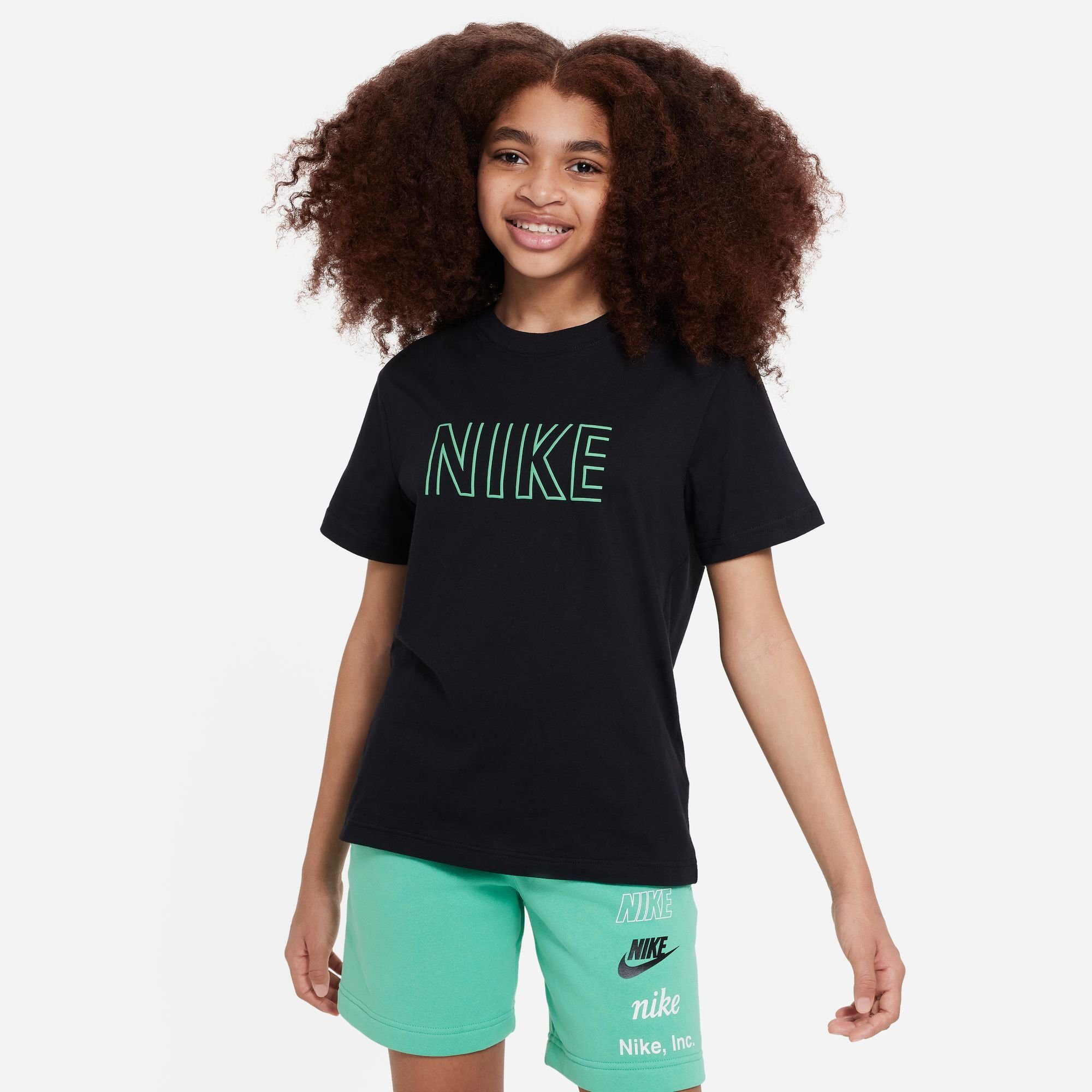Nike Sportswear Kinder schwarz PRNT G NSW T-Shirt für SW - TEE BF