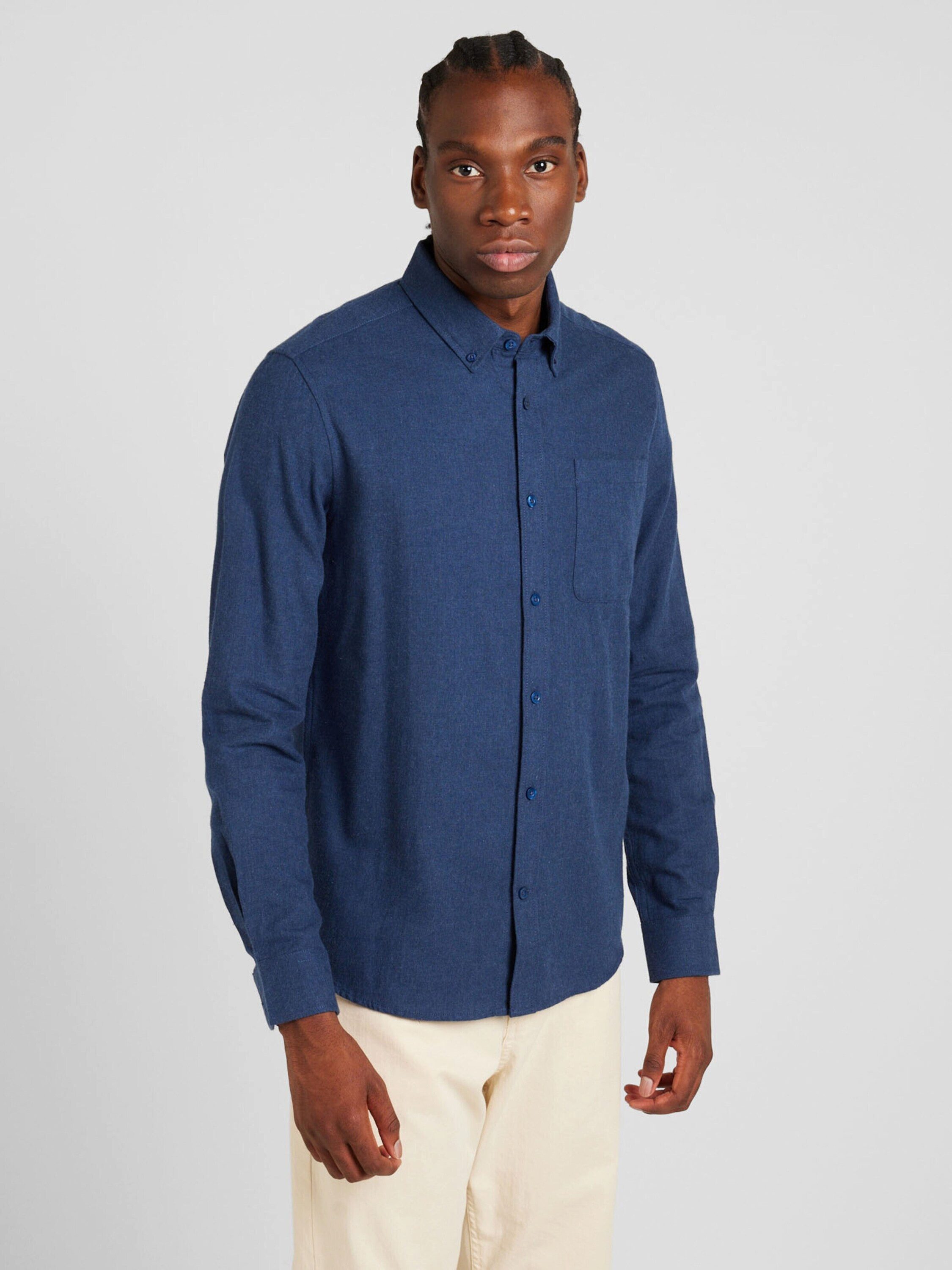 KnowledgeCotton Apparel Langarmhemd (1-tlg)