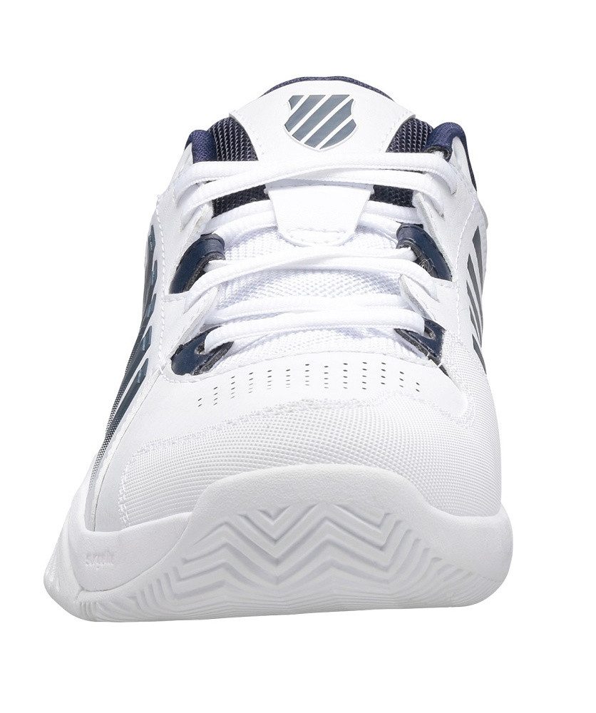 K-Swiss Performance Receiver V Allcourt weiss/peacoatblau Herren Tennisschuh