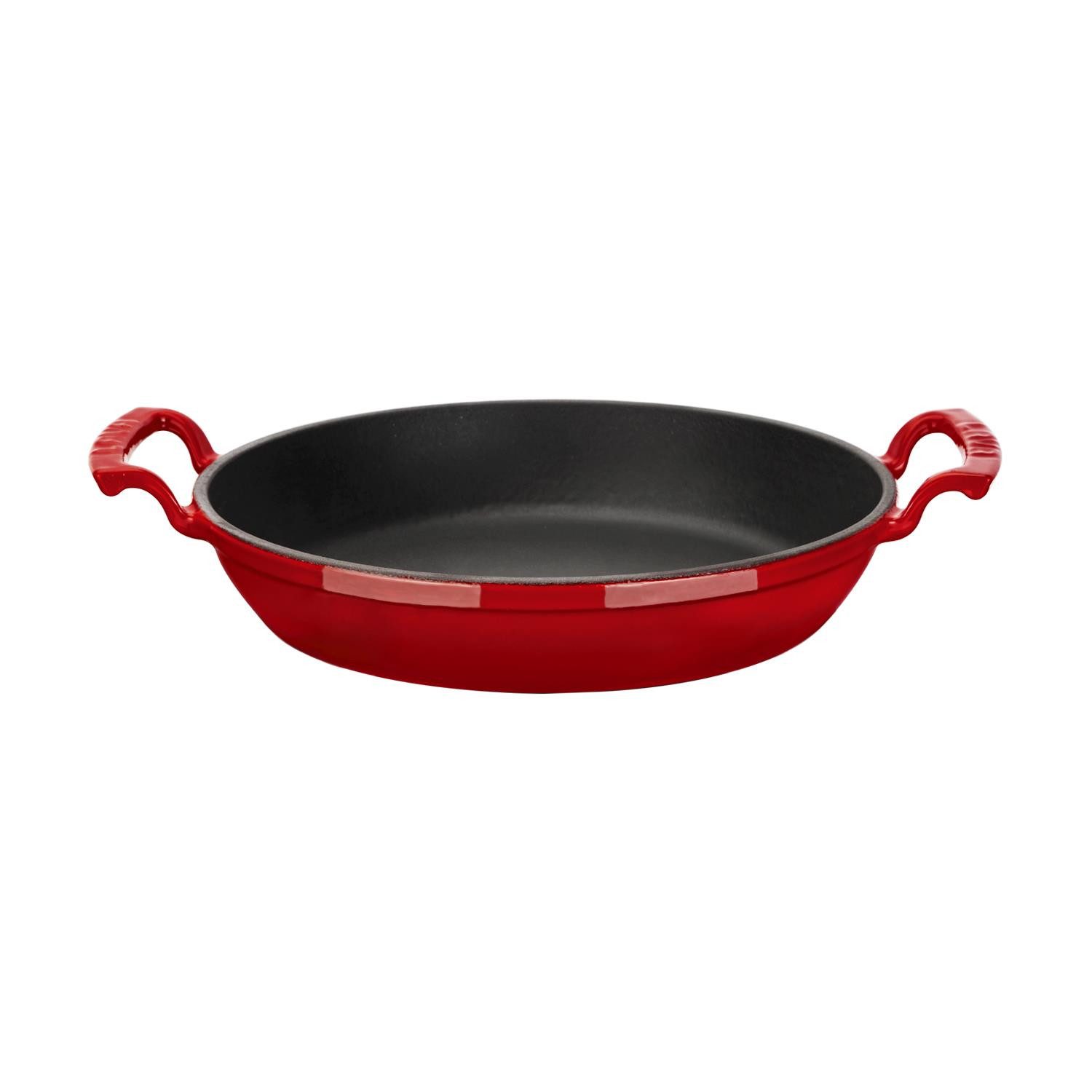 LAVA Bratpfanne LAVA Gusseisen Servierpfanne, Ø 24 cm, emailliert, 1,56 Liter, Gusseisen (1-tlg), emailliertes Gusseisen, backofengeeignet