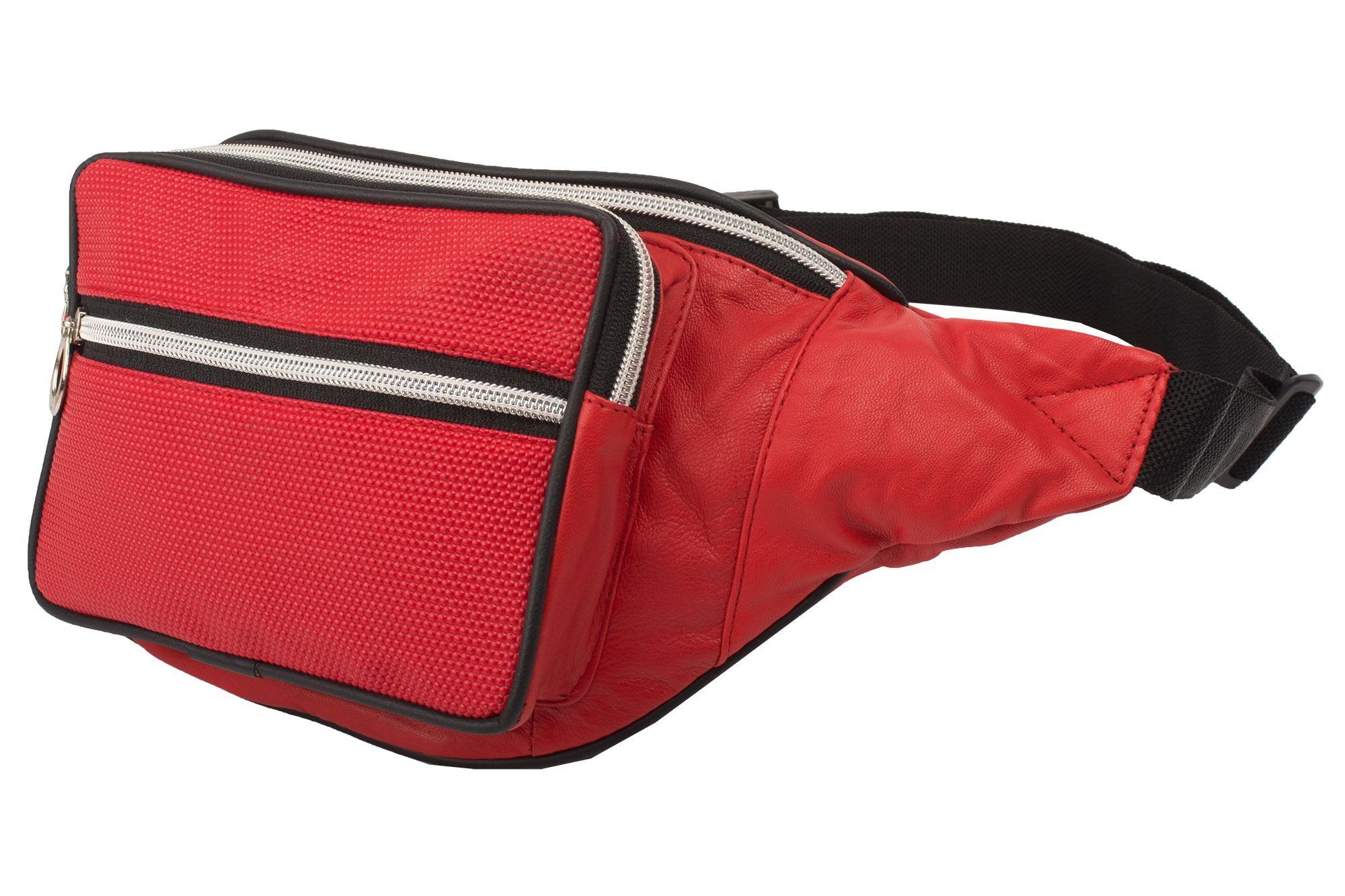 Ella Eisvogel Bauchtasche Nappaleder Bauchtasche, echtes Nappaleder