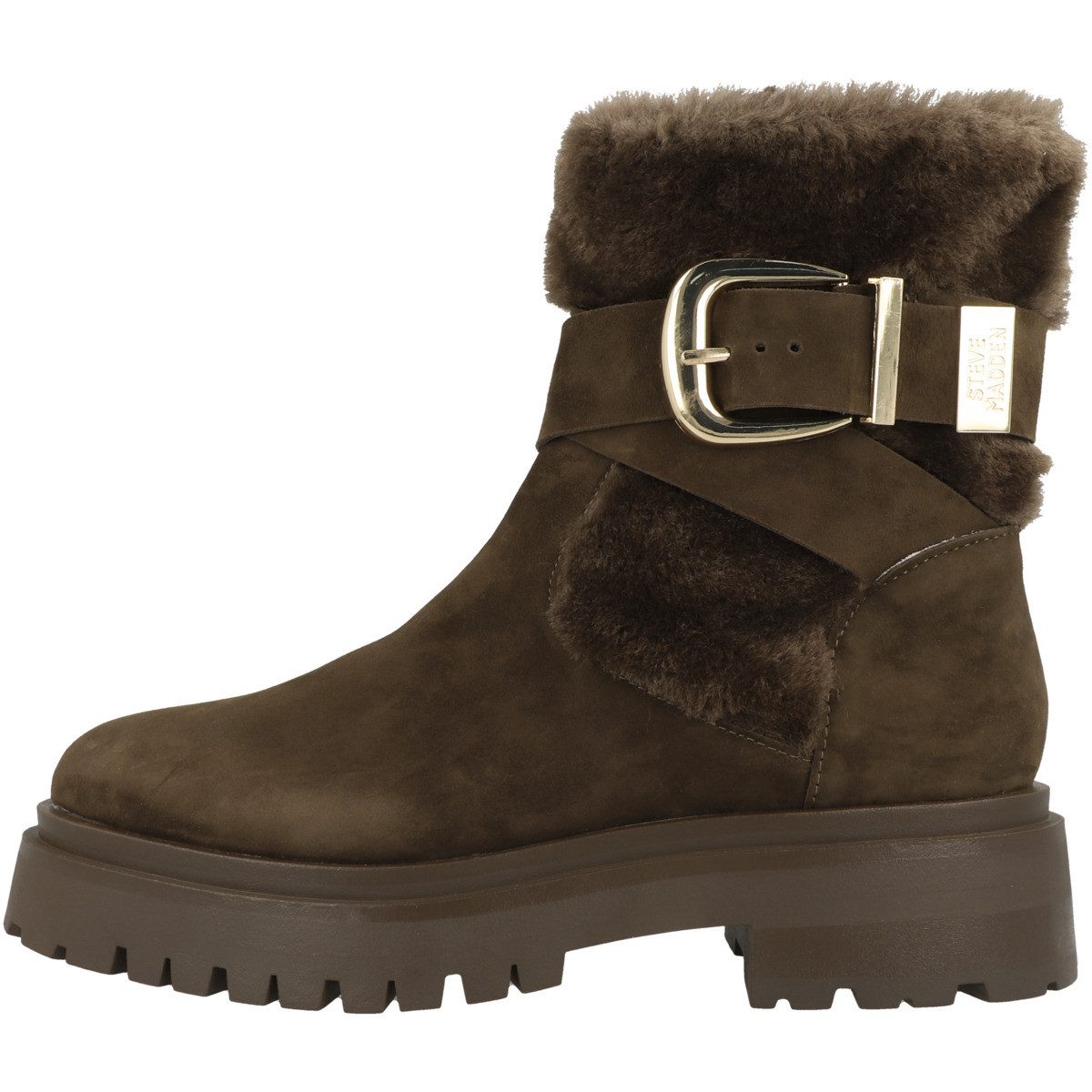 STEVE MADDEN Lodge Damen Winterboots Stiefeletten, Stiefel, Winterstiefel, Winterboots, Schneestiefel