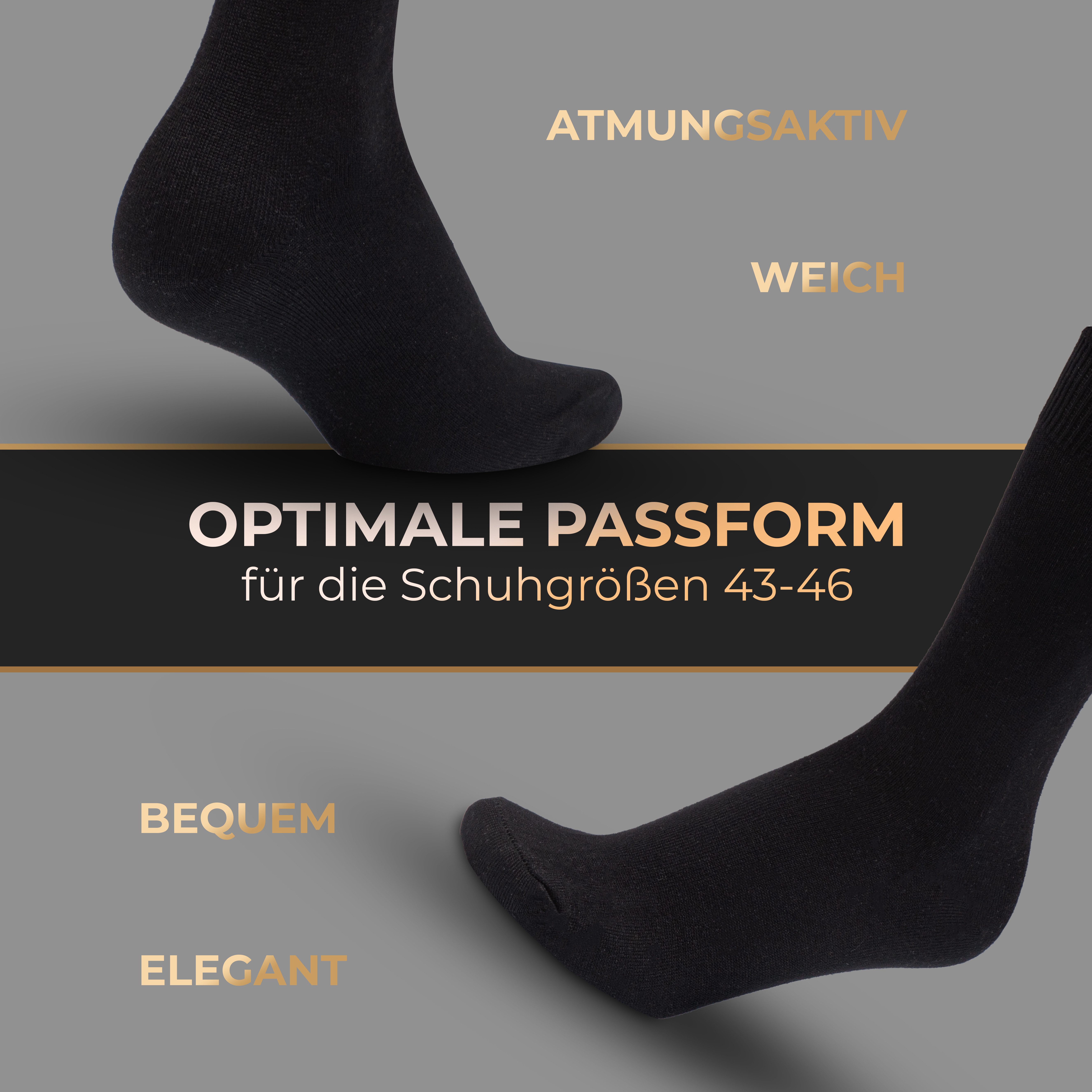 Weissmantel Diabetikersocken 12 Paar Diabetikersocken Baumwolle Ohne Gummi Ohne Naht Herrensocken (Socken Für Diabetiker - Atmungsaktiv - Ohne Druckstellen, Größen in 39 bis 42 und 43 bis 46) Socken für Diabetiker Herren Damen Diabetes Socken Ohne Gummibund