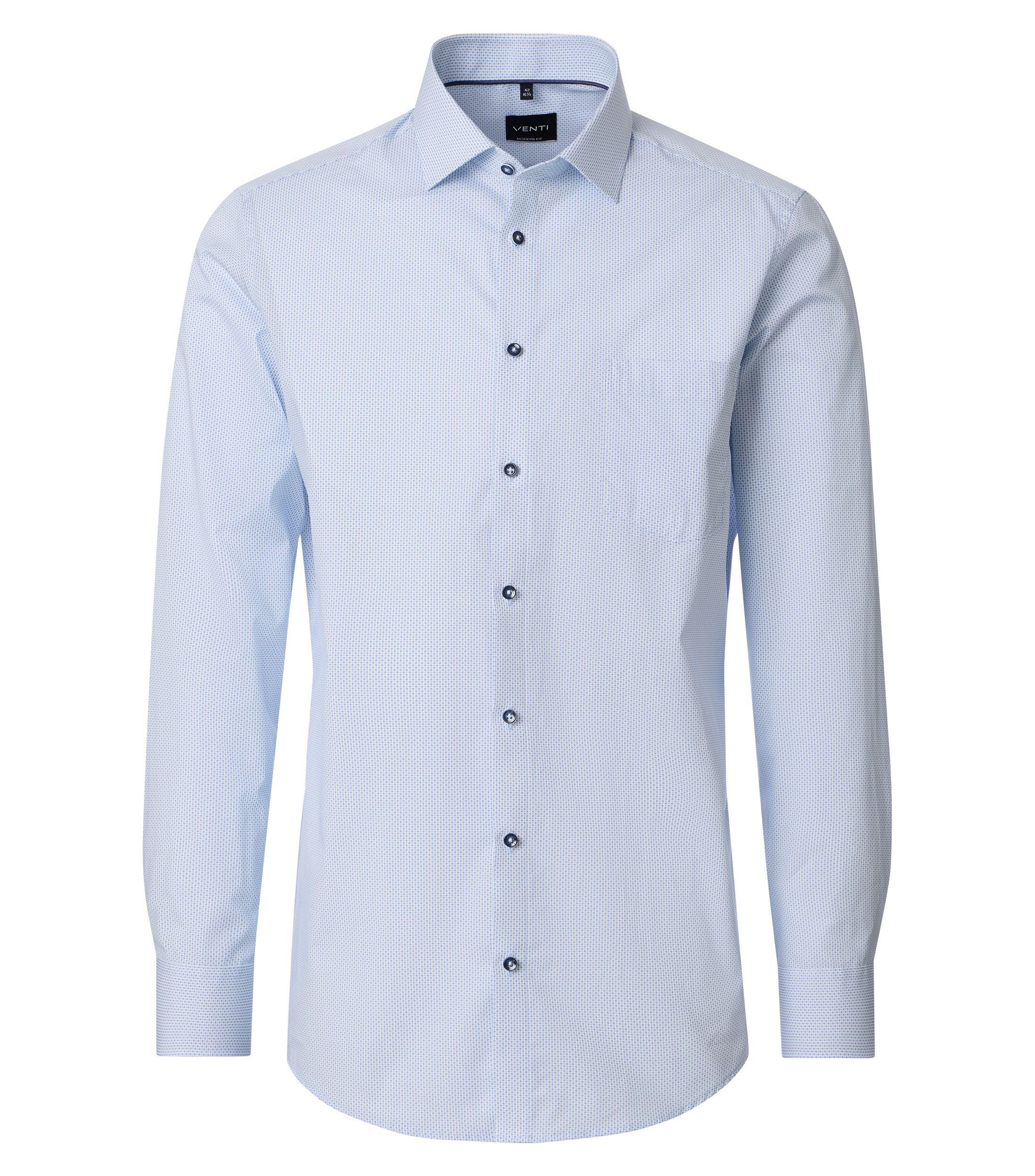 Businesshemd VENTI Businesshemd Langarm Print