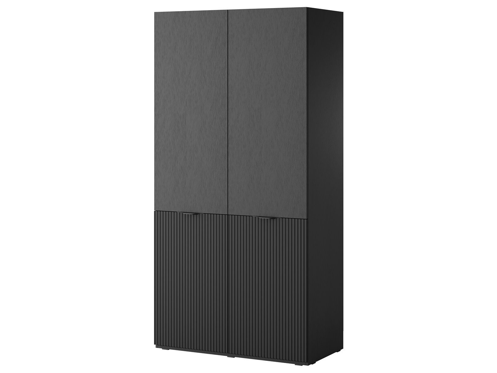 Compleo Kleiderschrank mit Fronten gefräst und günstig online kaufen