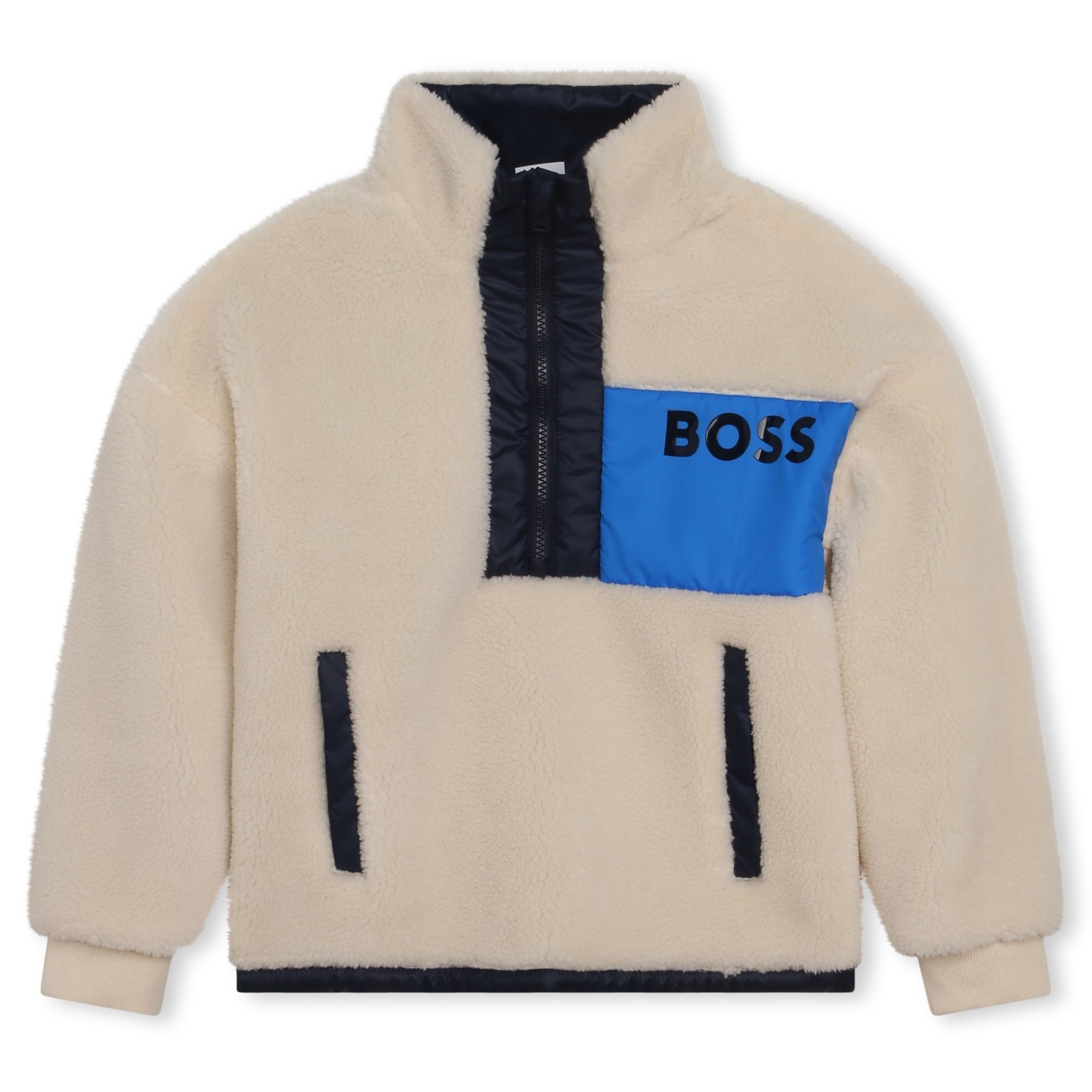 BOSS Sweatshirt BOSS Kids Sweatshirt Lammfellimitat