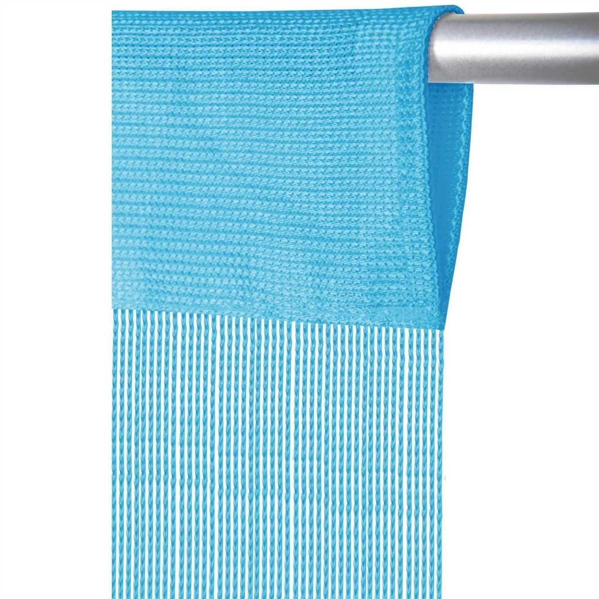 ARSVITA Clever-Kauf-24 Fadenvorhang Fadenvorhang mit Tunneldurchzug, Breite 90/140cm Höhe 250cm