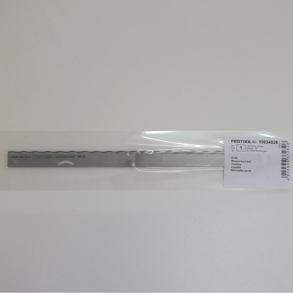 FESTOOL Elektrowerkzeug-Set Messer ISC 240 kurz fest, Ersatzteil (10034528) Festool