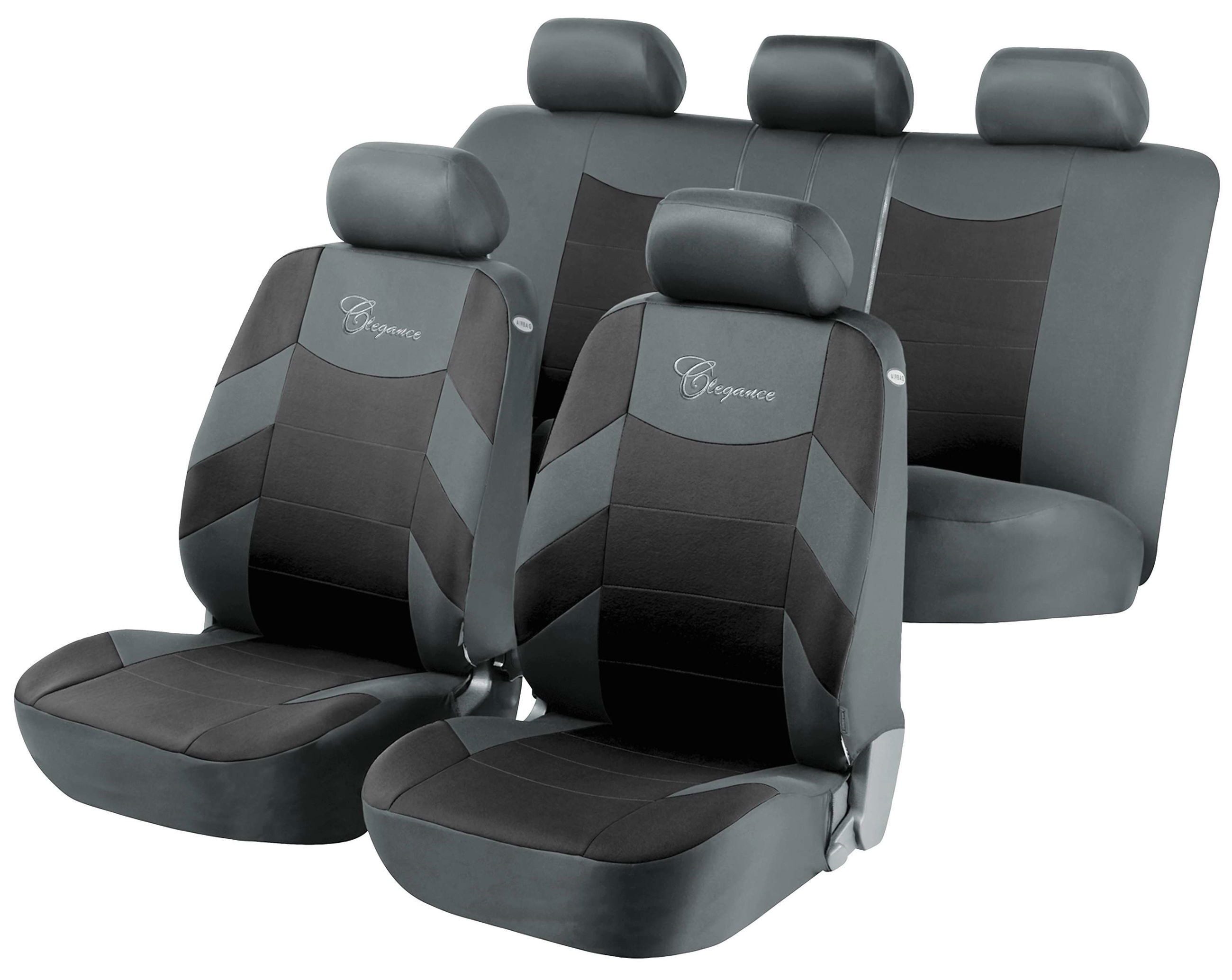 WALSER Autositzbezug Walser Autositzbezug Basic Elegance Komplett-Set