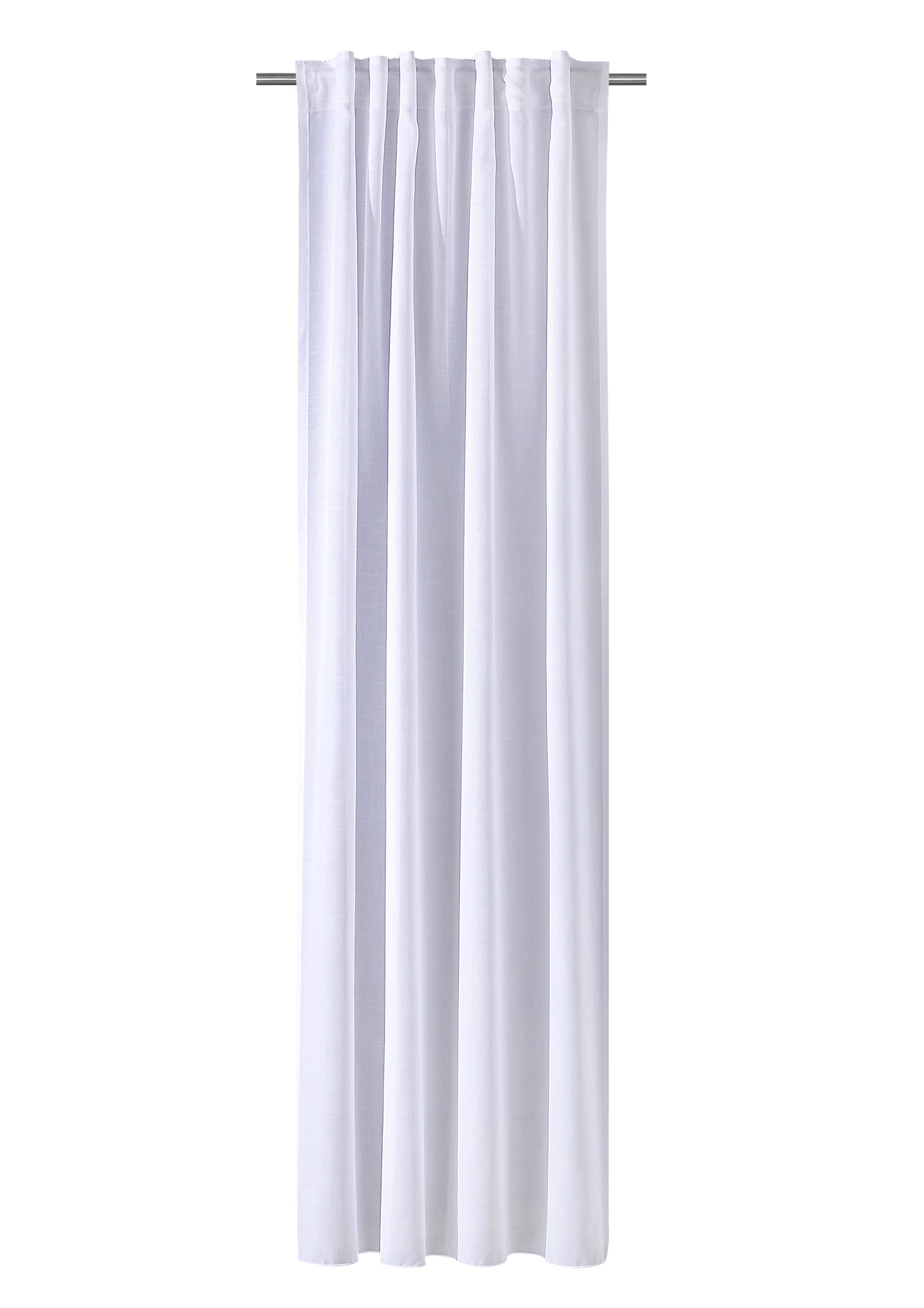 Verdi Vorhang Schal mit verdeckten Schlaufen Svea 145 x 245 cm (1 St), Multifunktionsband, halbtransparent, Polyester